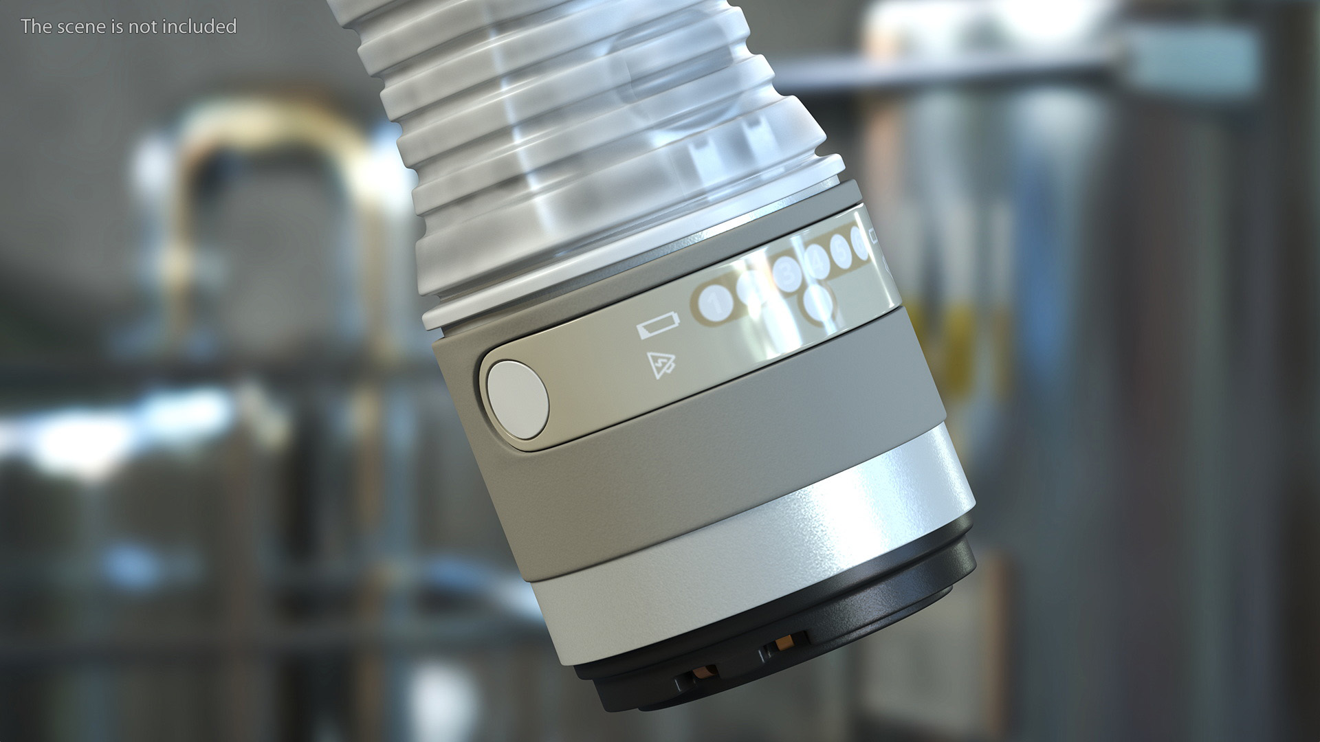 3D Wrist Bionic Hand Deka Rigged for Cinema 4D model