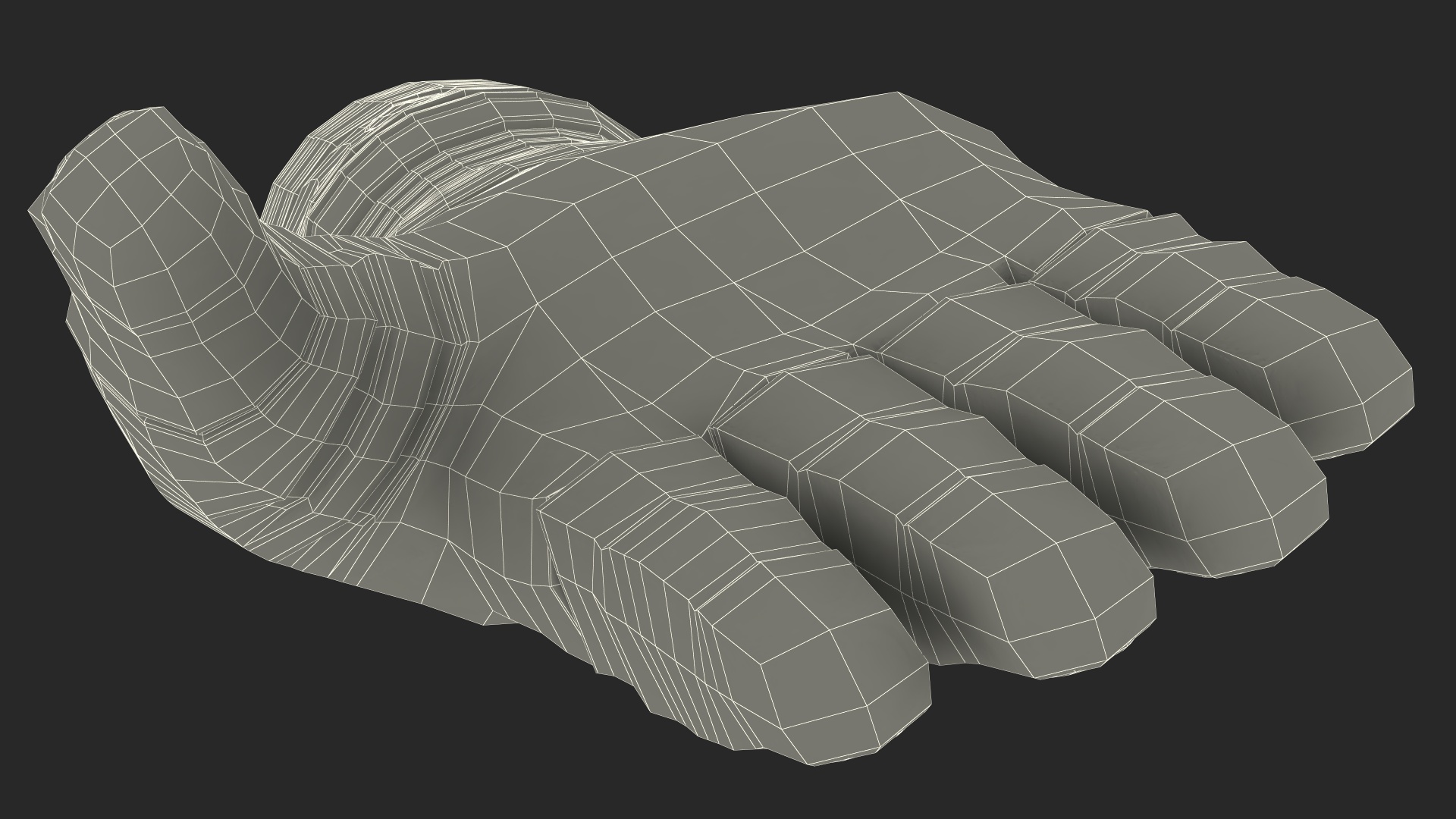 3D Wrist Bionic Hand Deka Rigged for Cinema 4D model