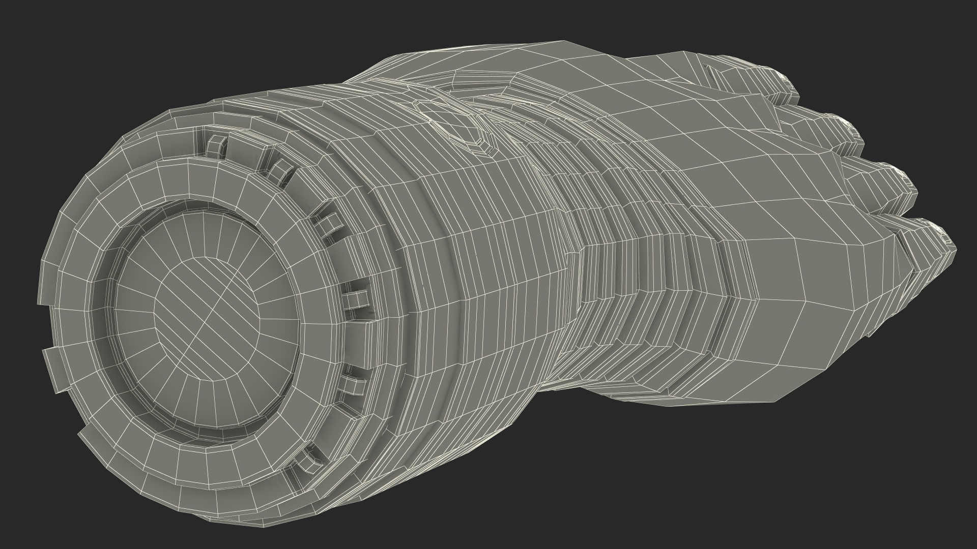 3D Wrist Bionic Hand Deka Rigged for Cinema 4D model