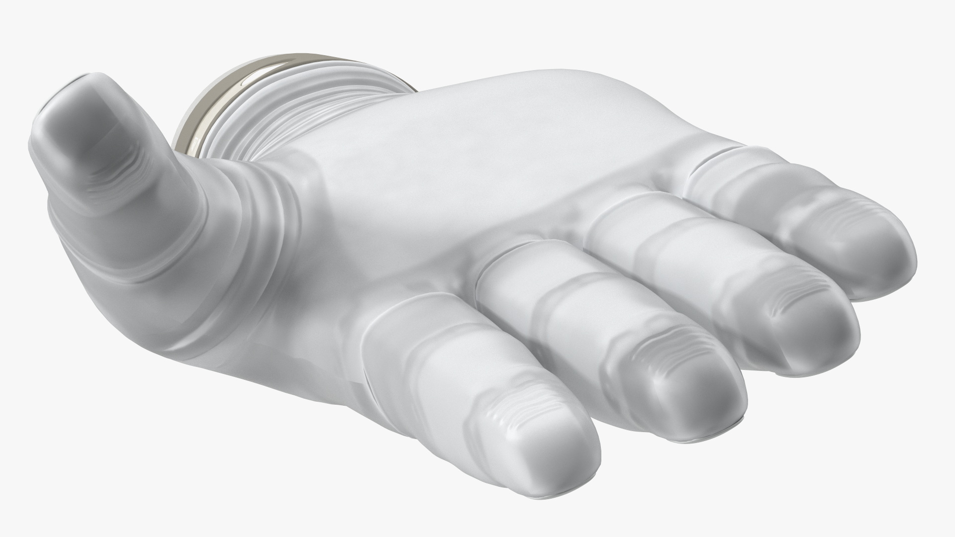 3D Wrist Bionic Hand Deka Rigged for Cinema 4D model