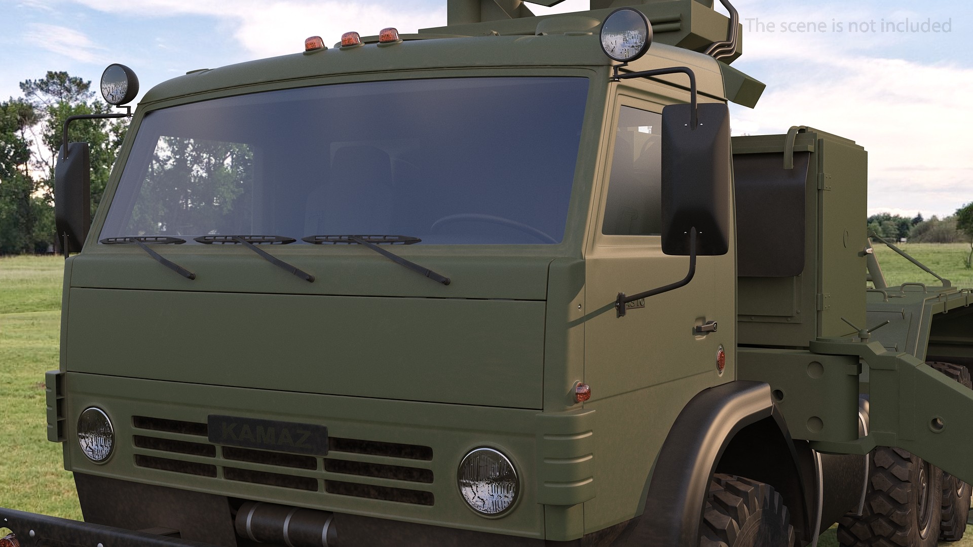 3D Kasta 2E2 Radar Truck