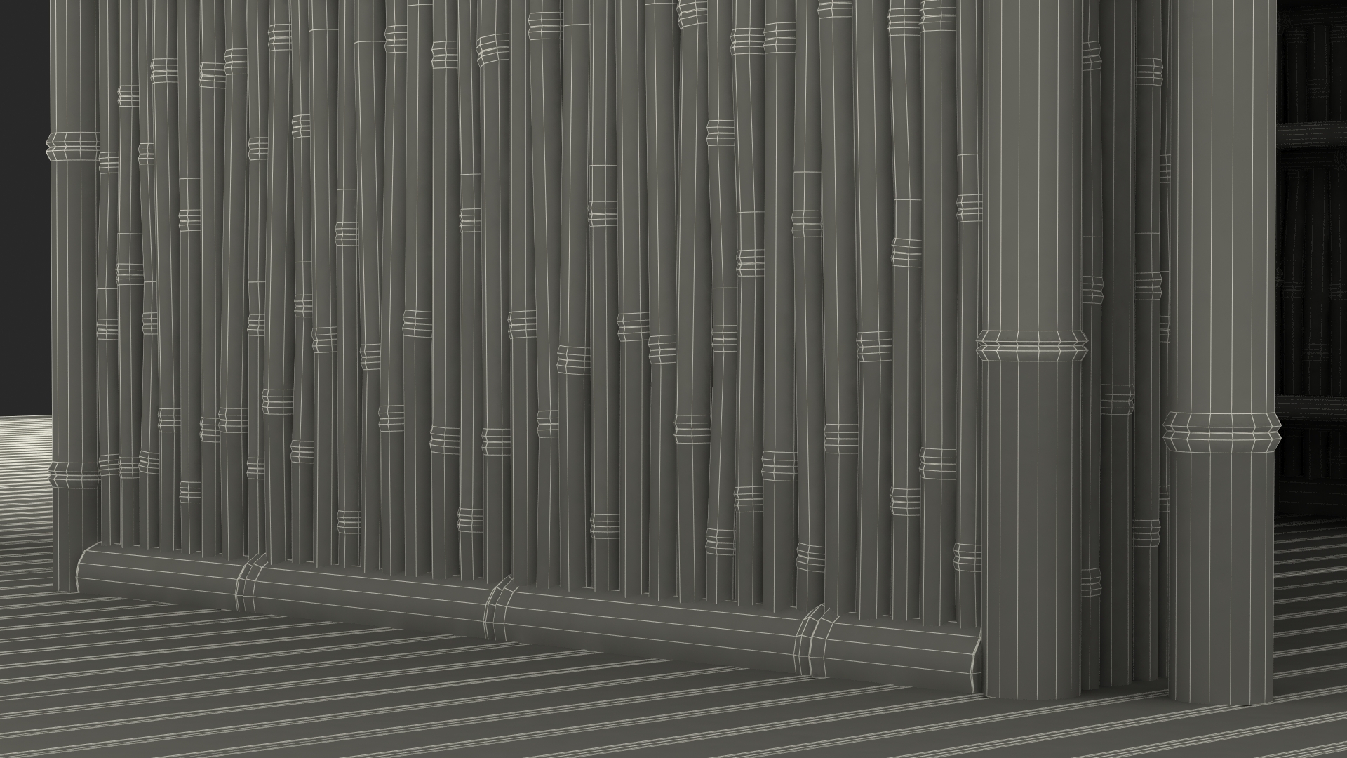 3D model Tiki Bar