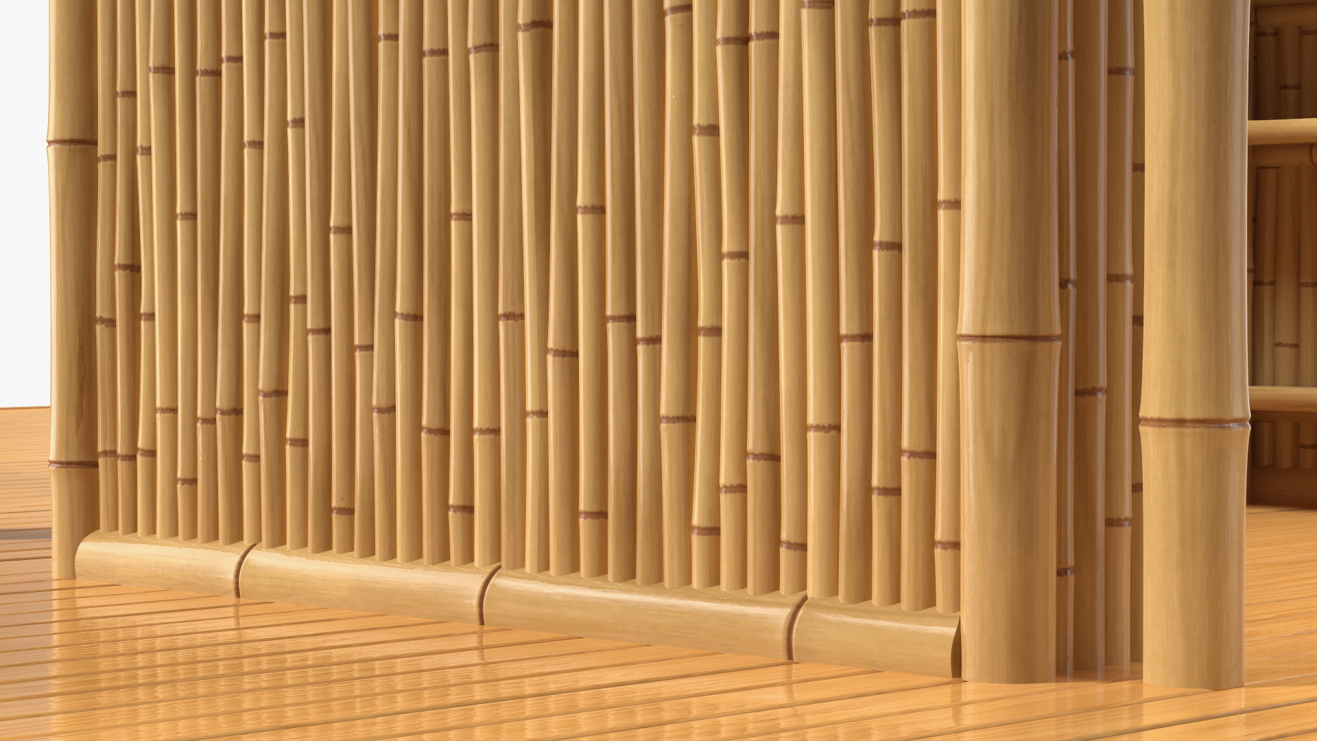 3D model Tiki Bar