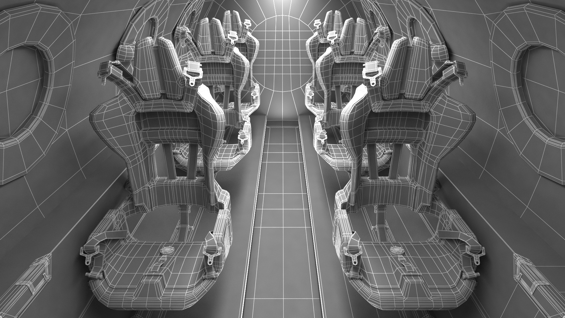 3D model VSS Unity Virgin Suborbital Spaceplane Rigged