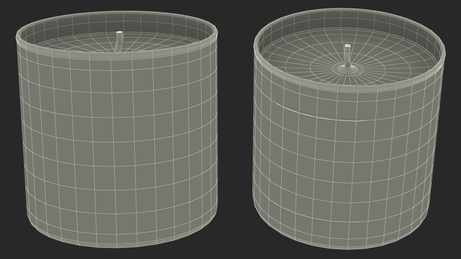 3D model Scented Candle White