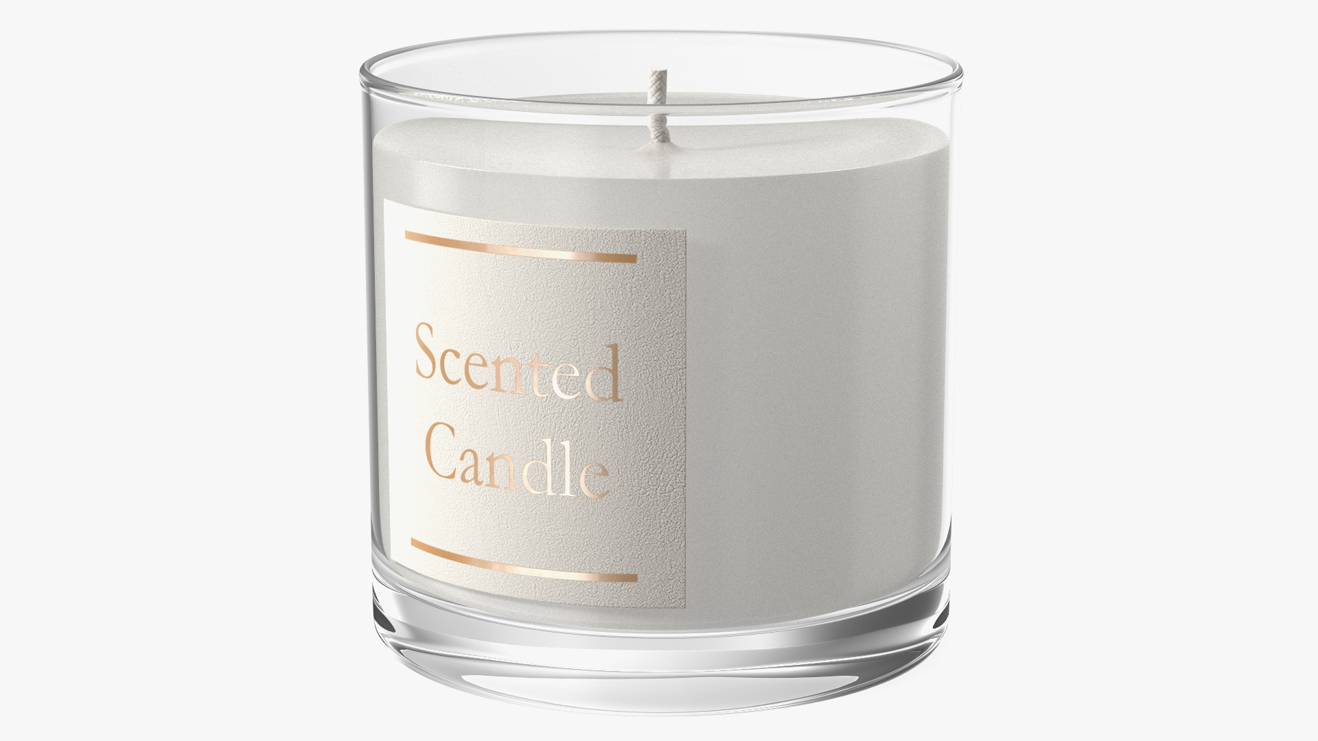 3D model Scented Candle White