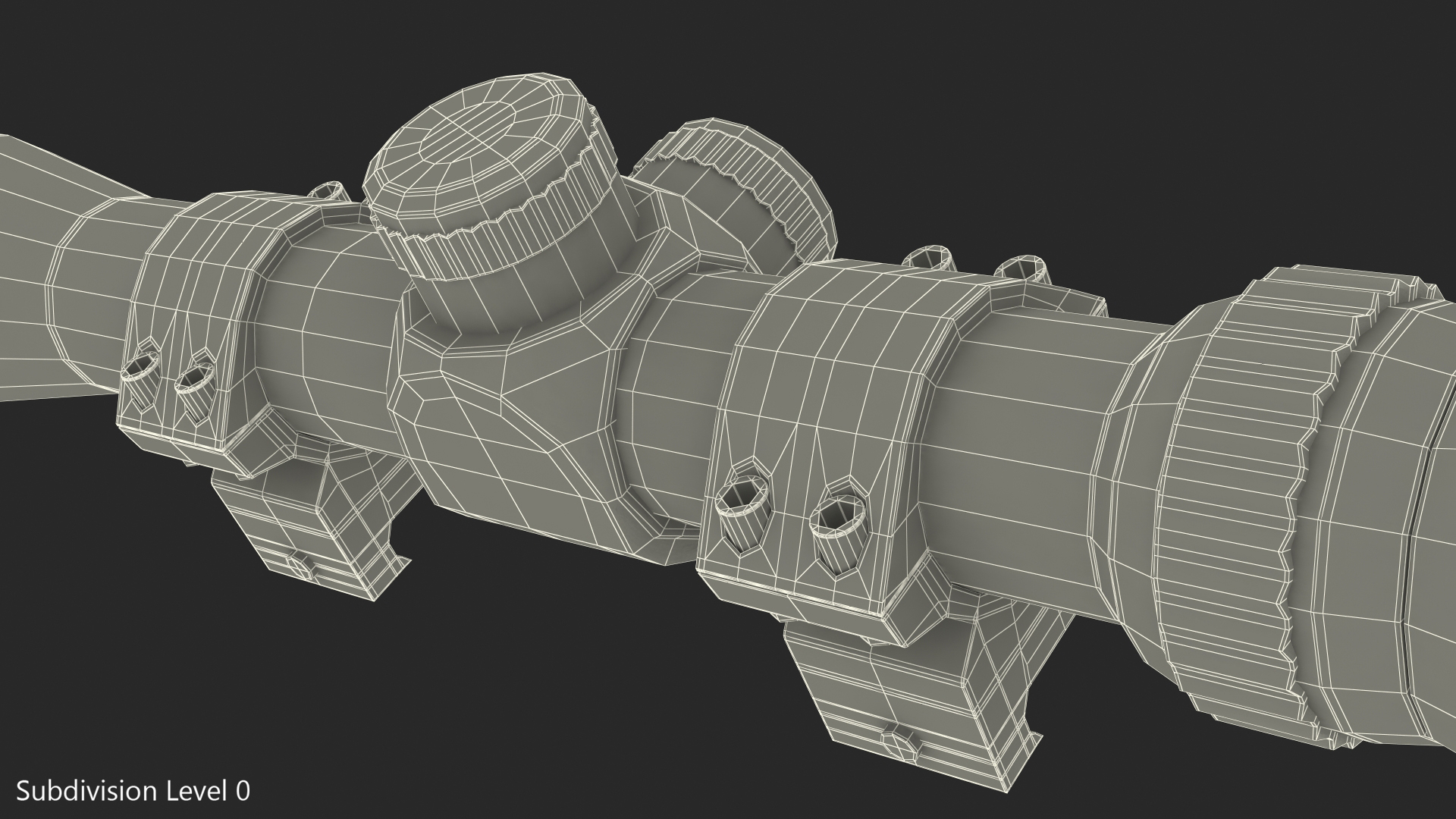 3D Rifle Scope