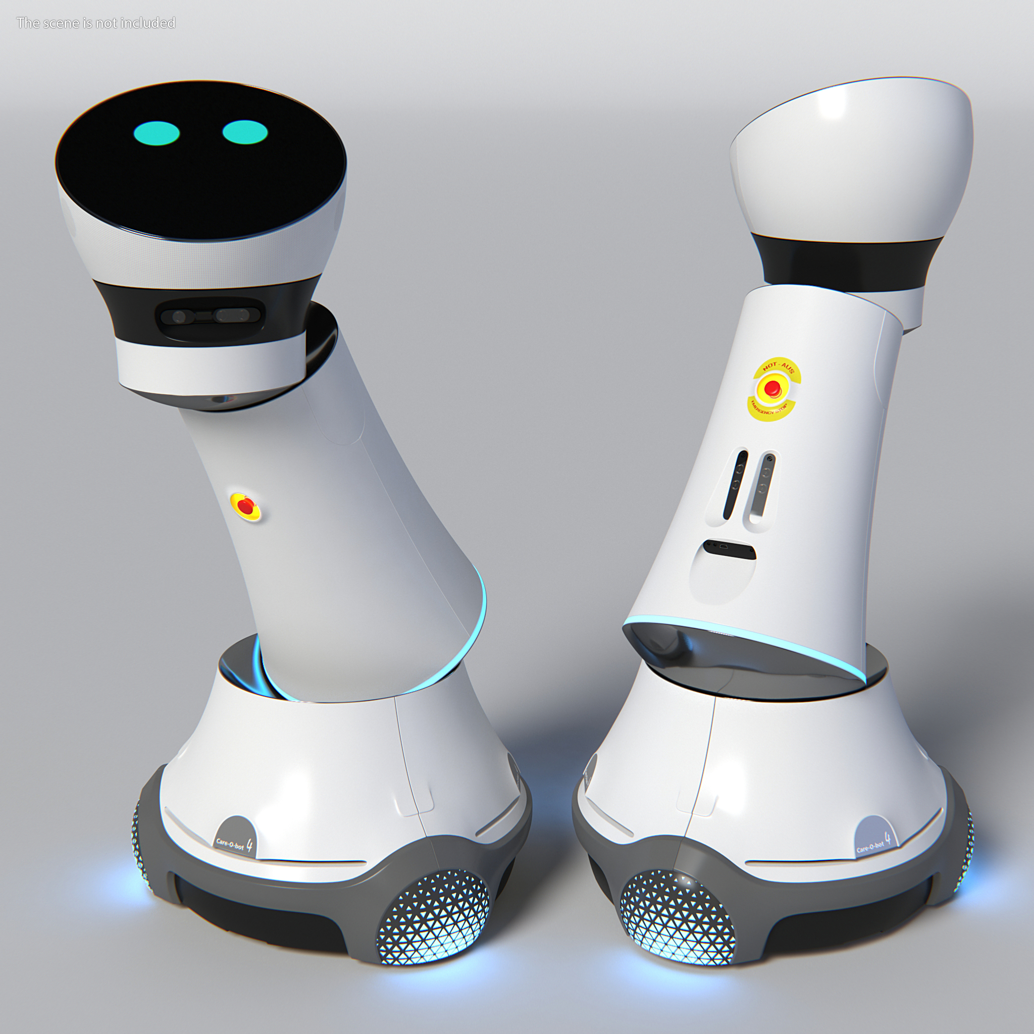 Careobot 4 Rigged 3D