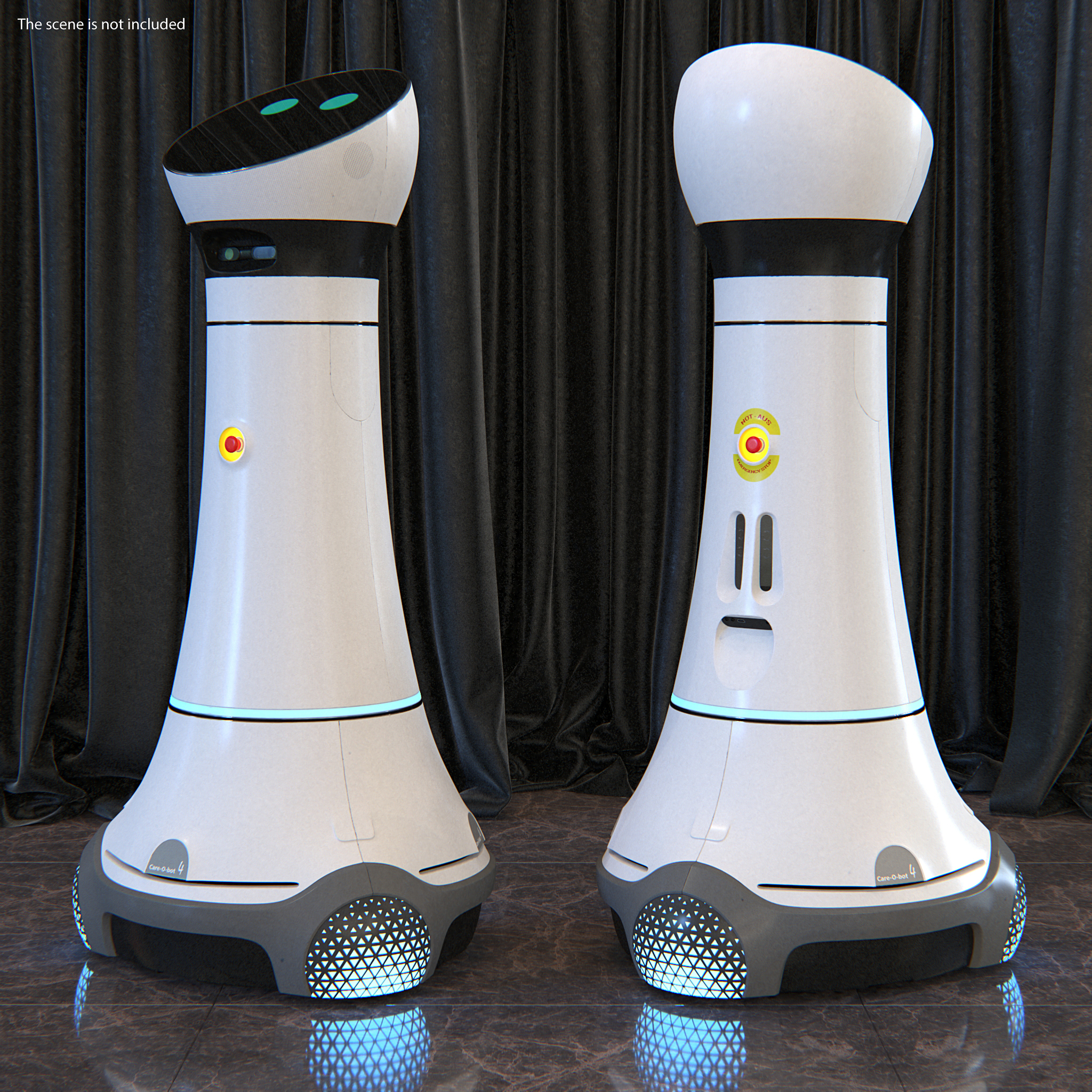 Careobot 4 Rigged 3D