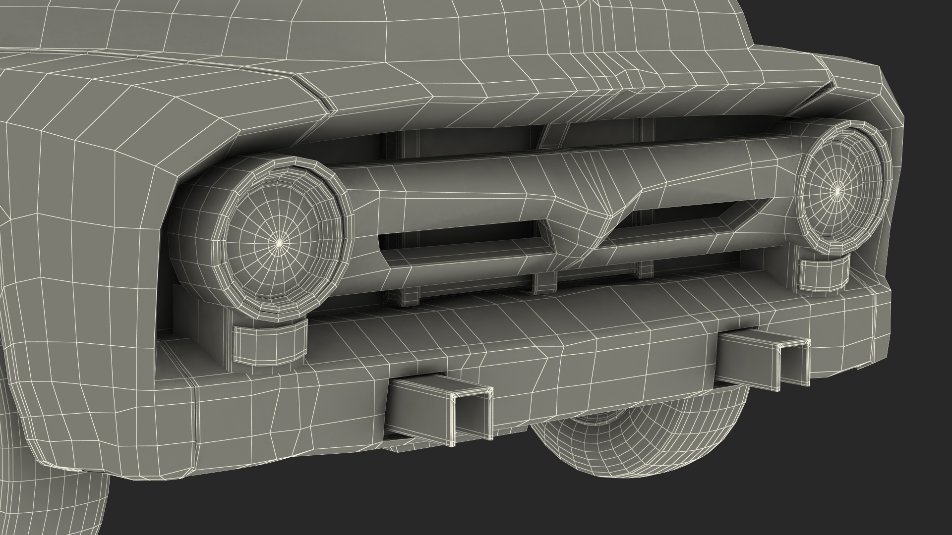 Rusty Old Ford F100 Pickup Truck 3D