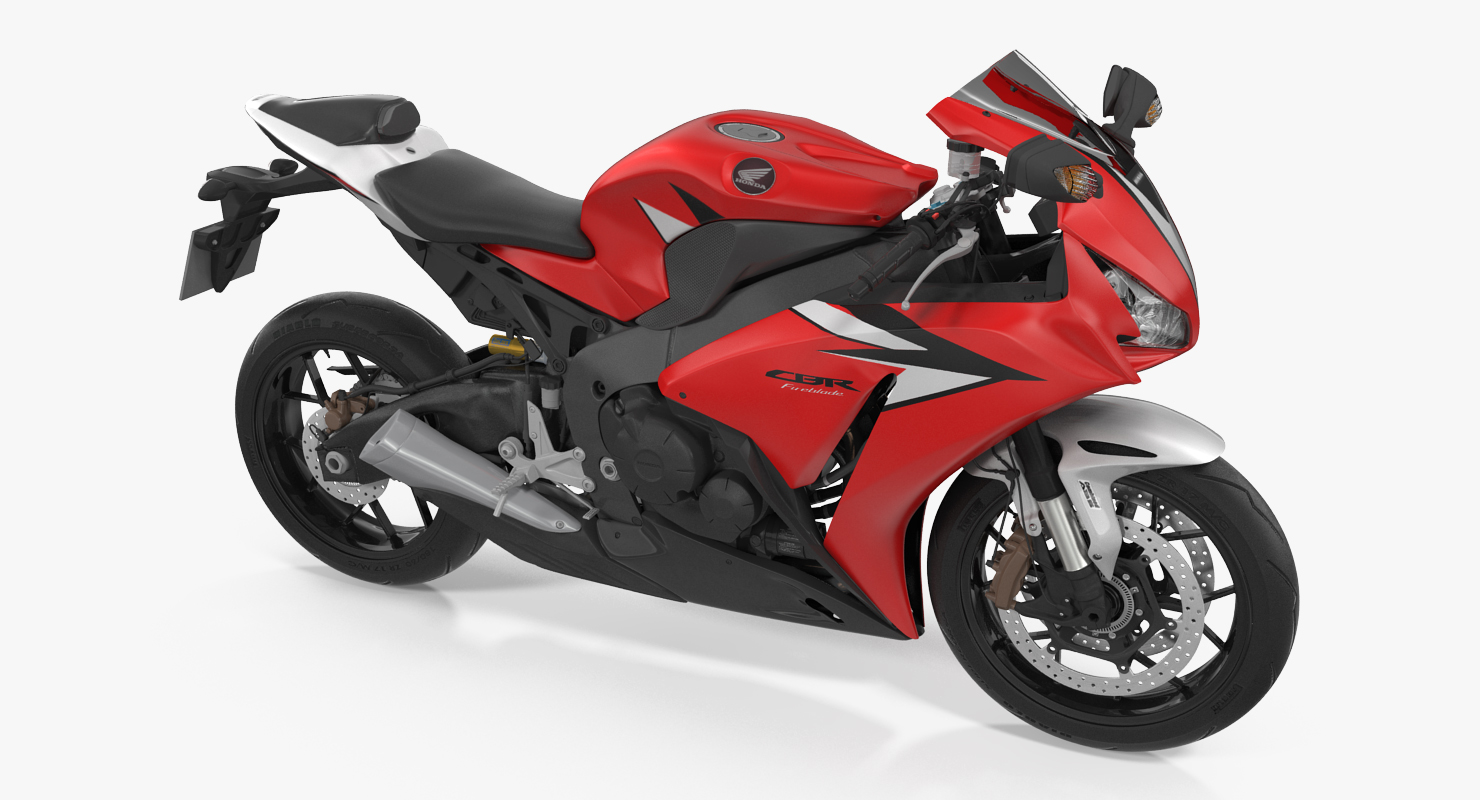 New Honda CBR1000RR Fireblade SP 2016 Rigged 3D model