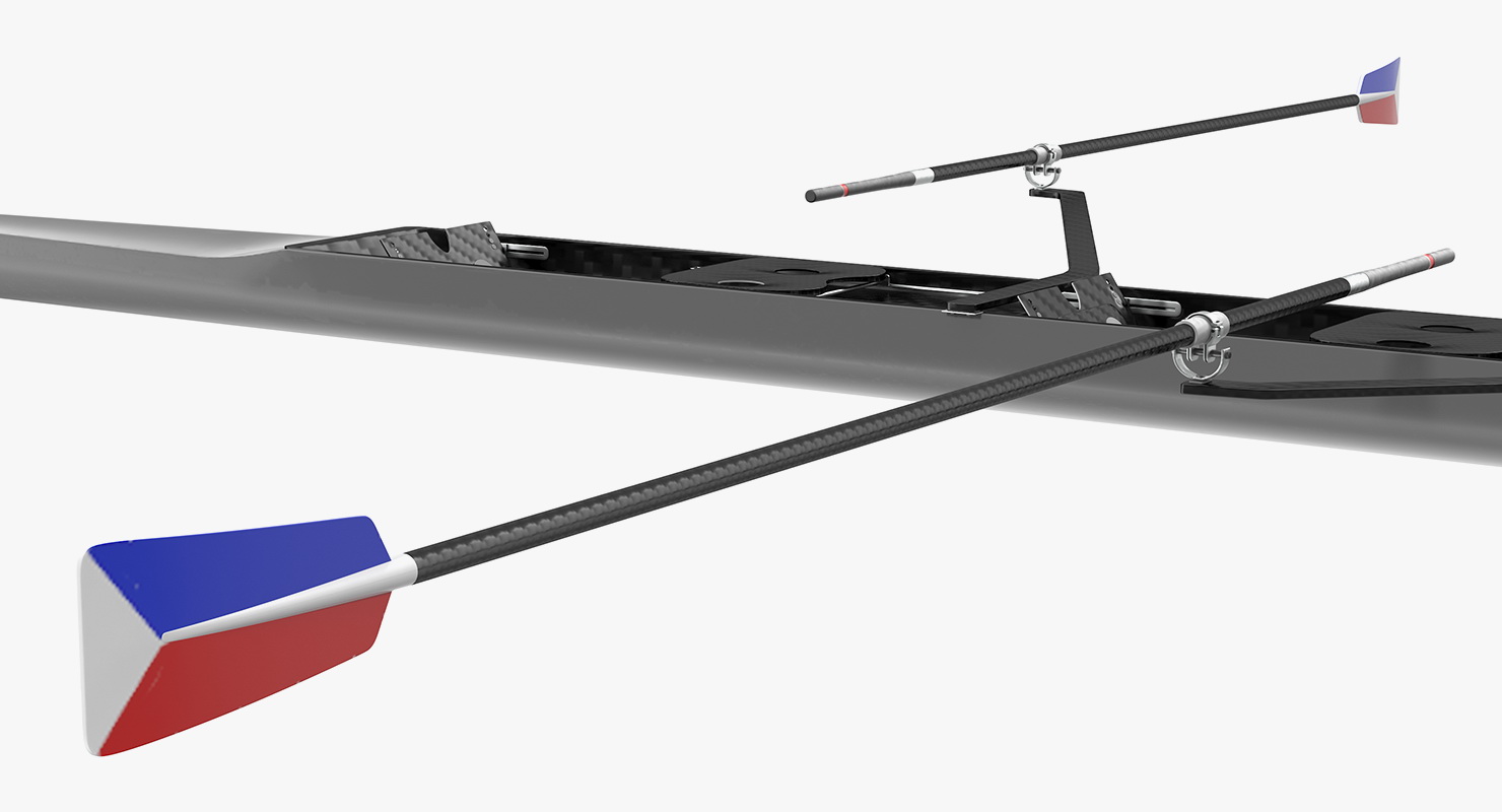 3D Sweep Eight Rowing model