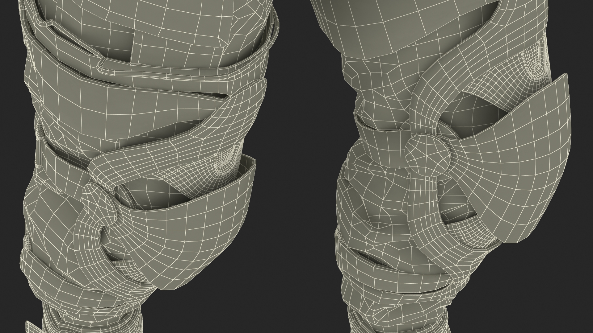 Cyberpunk 2077 Character Geralt Walking Pose 3D model