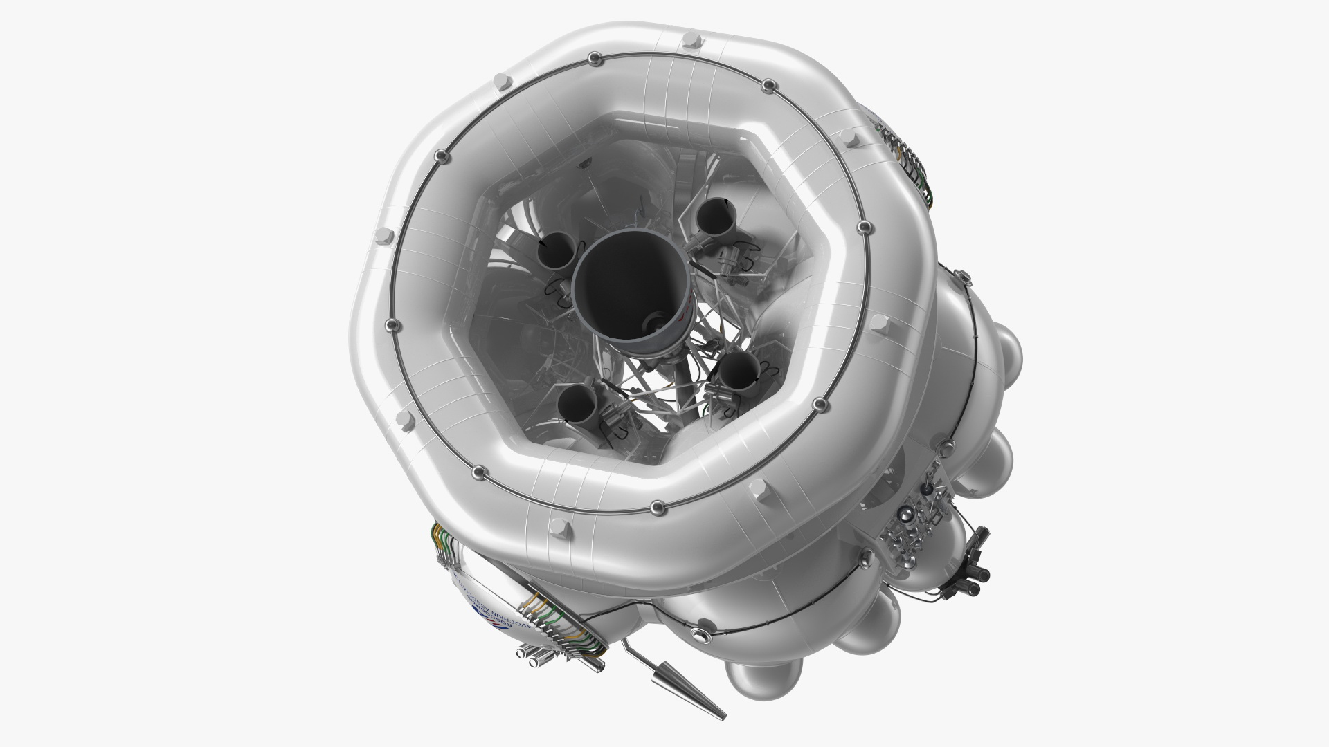 3D Vostochny Cosmodrome Spaceport with Soyuz 2 Orbital Vehicle Rigged