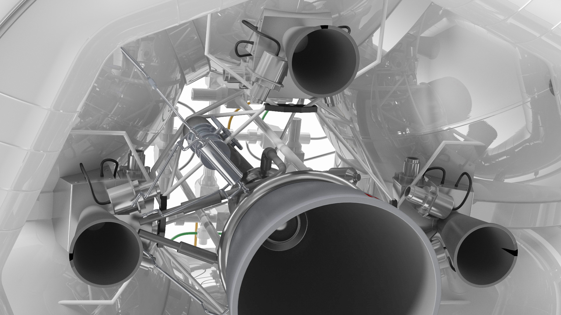 3D Vostochny Cosmodrome Spaceport with Soyuz 2 Orbital Vehicle Rigged
