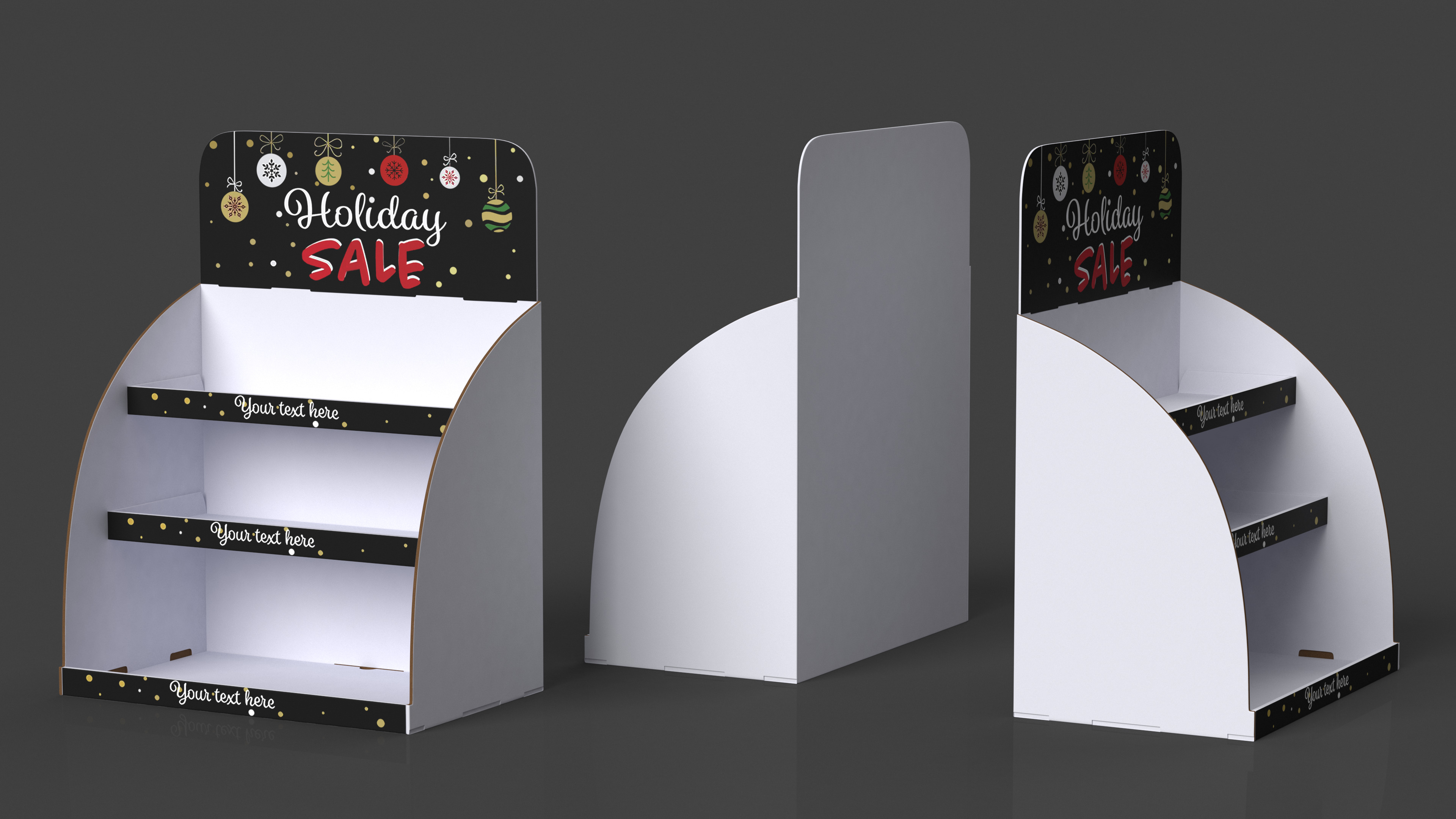 Sale Display Counter Top 3D model