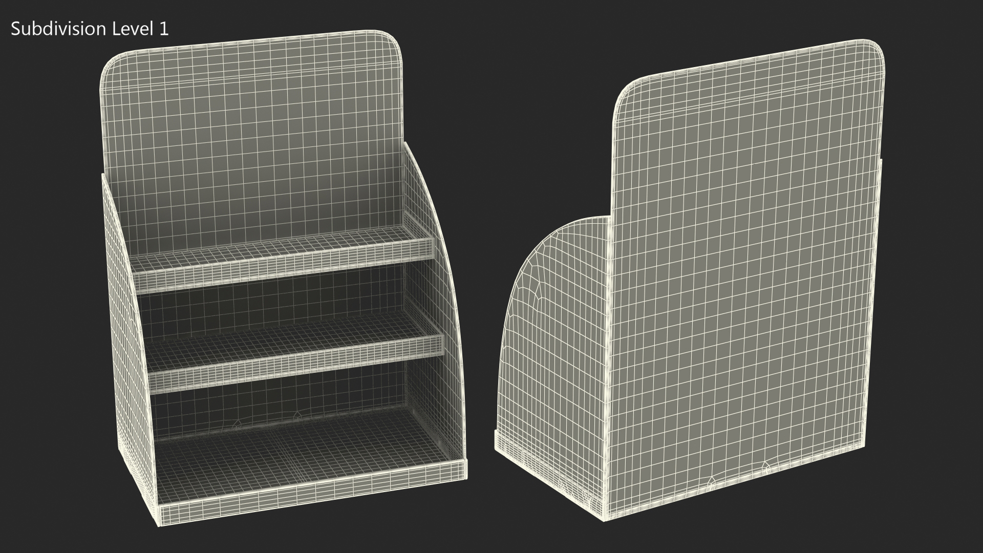 Sale Display Counter Top 3D model