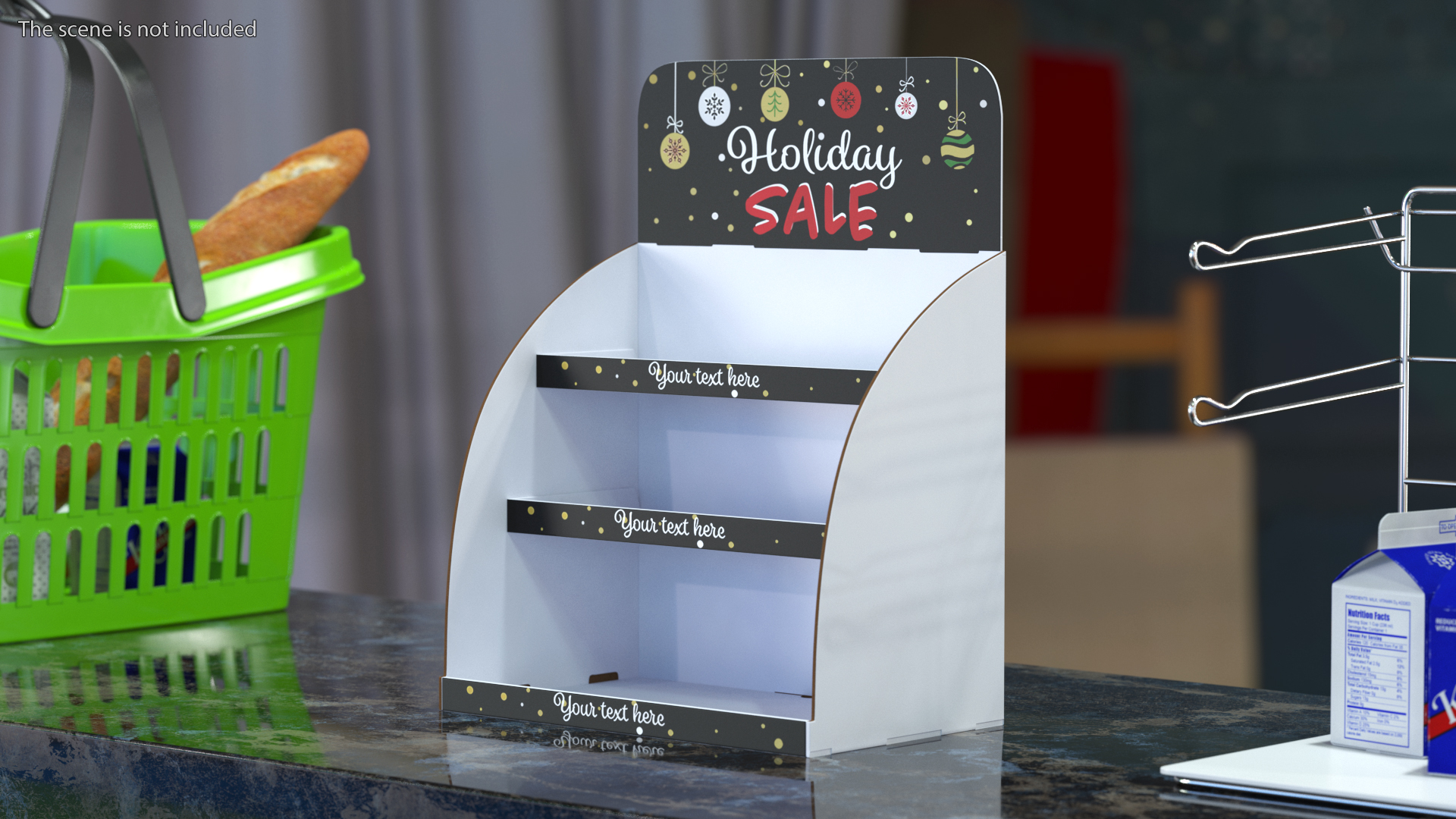 Sale Display Counter Top 3D model