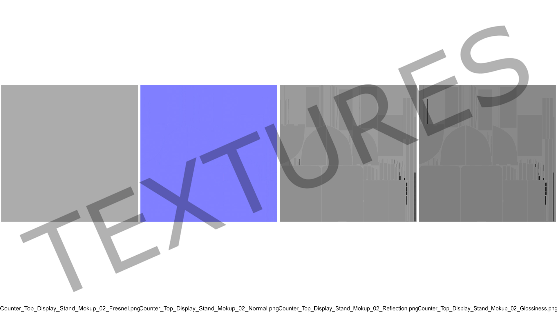 Sale Display Counter Top 3D model