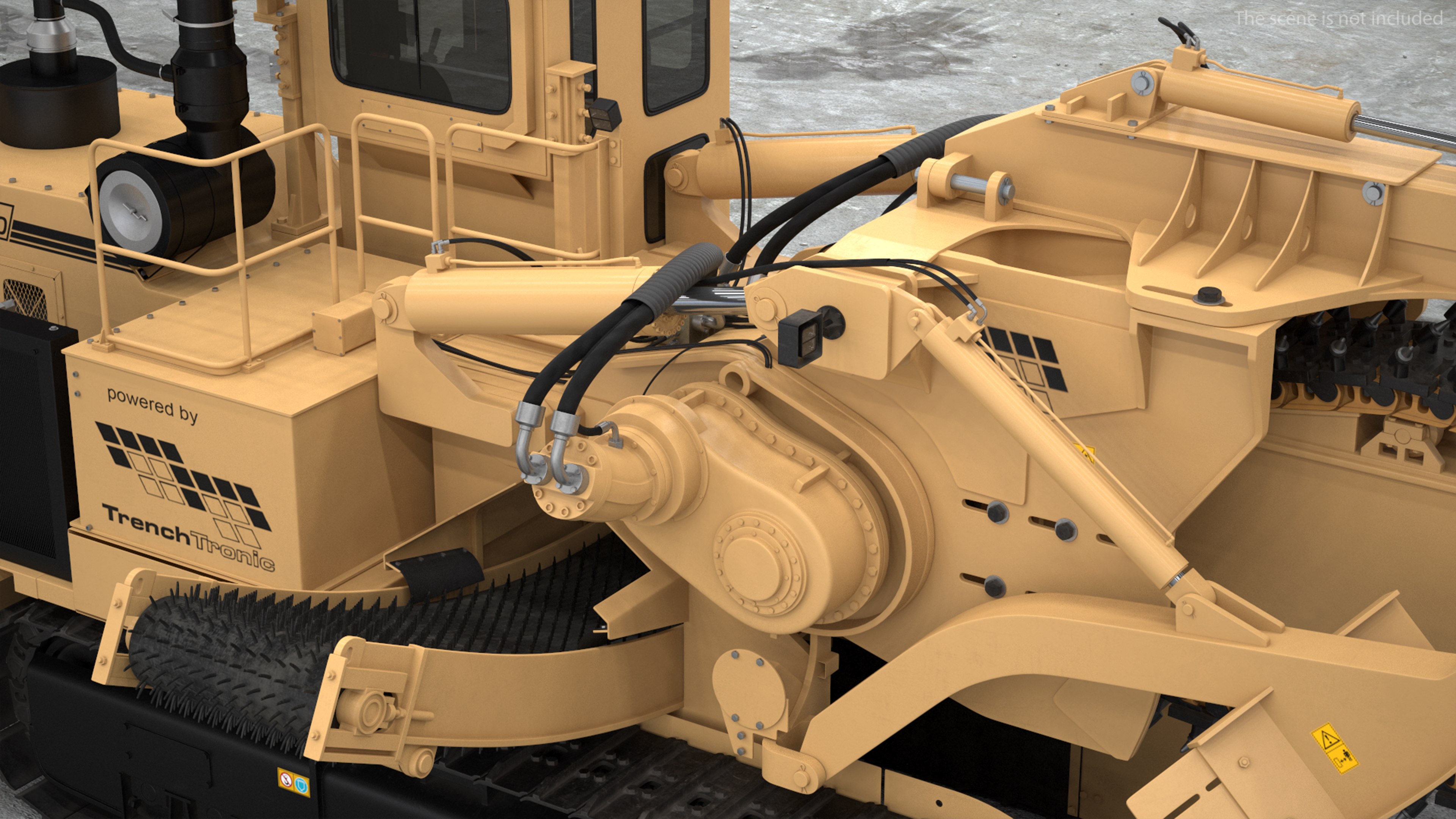 3D Tesmec 1475 XL EVO Trencher New