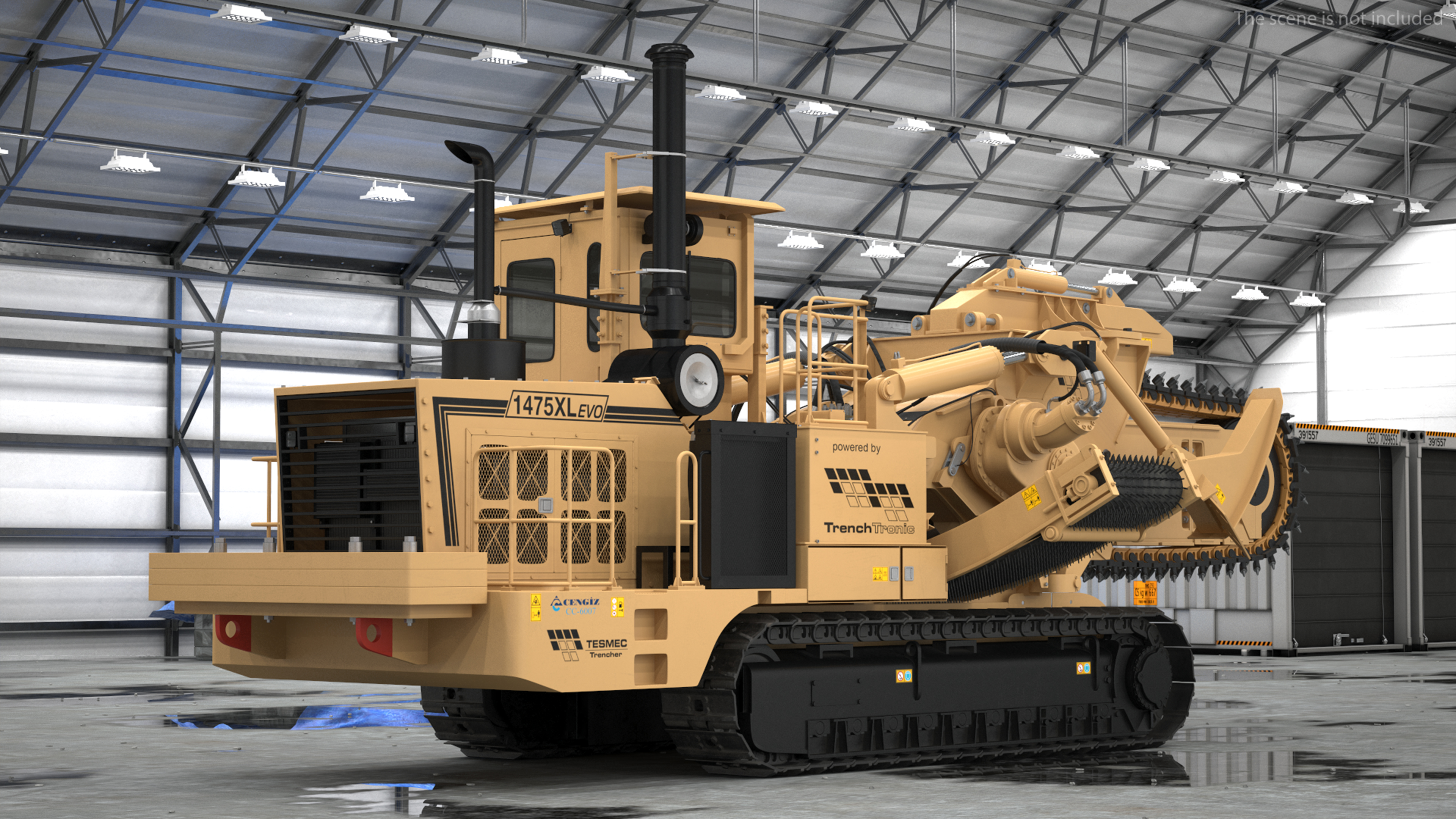 3D Tesmec 1475 XL EVO Trencher New