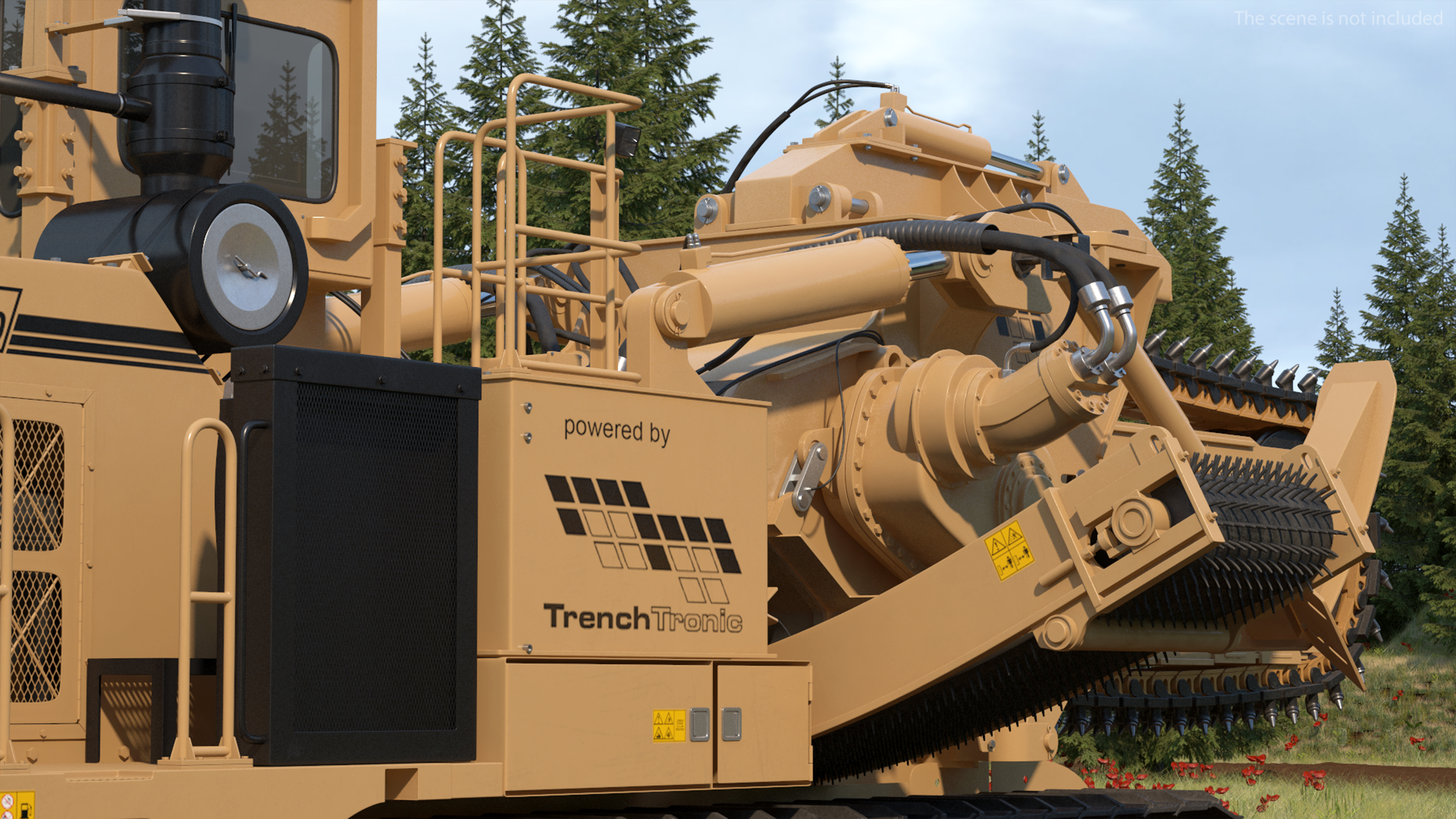 3D Tesmec 1475 XL EVO Trencher New