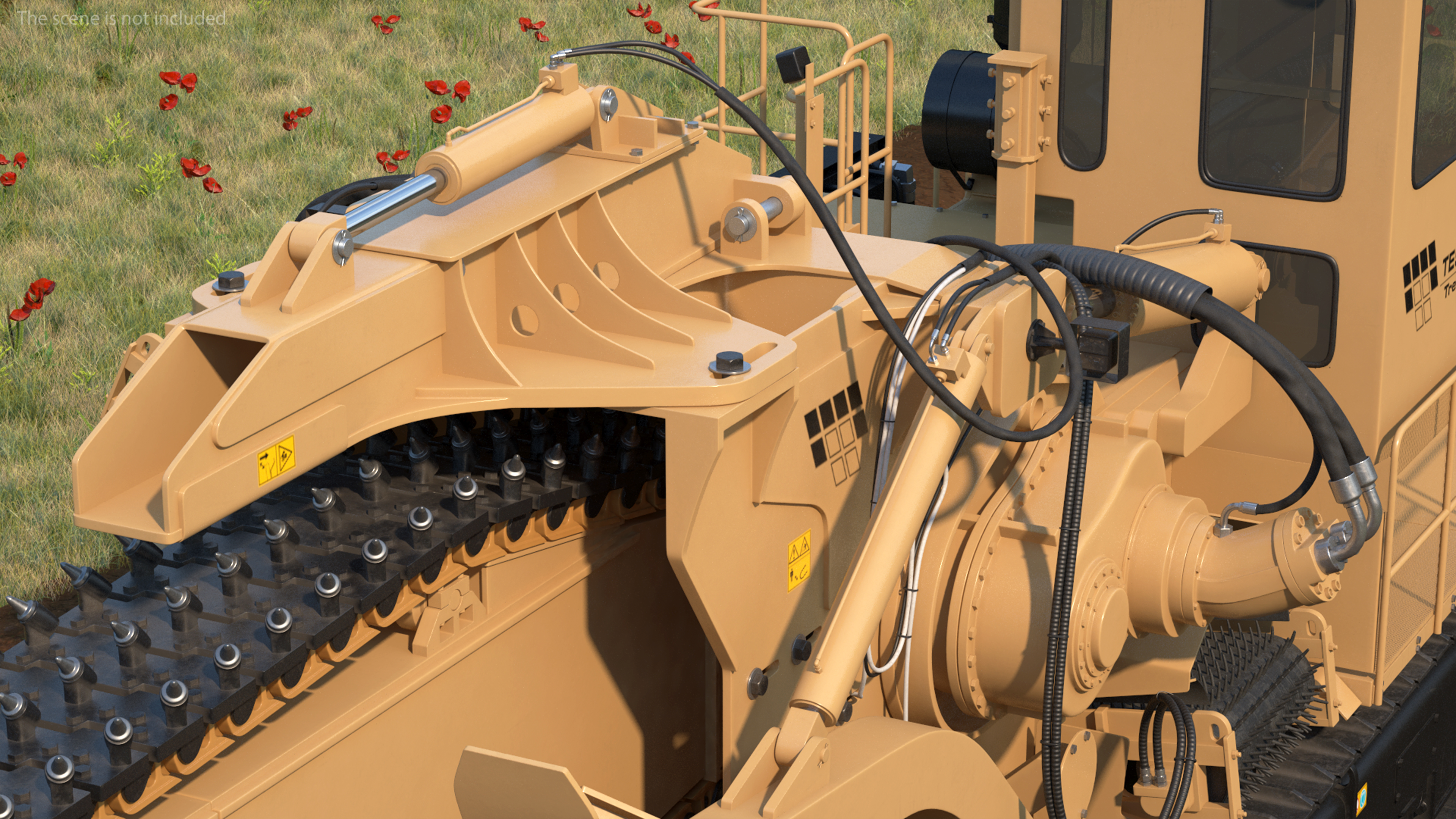 3D Tesmec 1475 XL EVO Trencher New