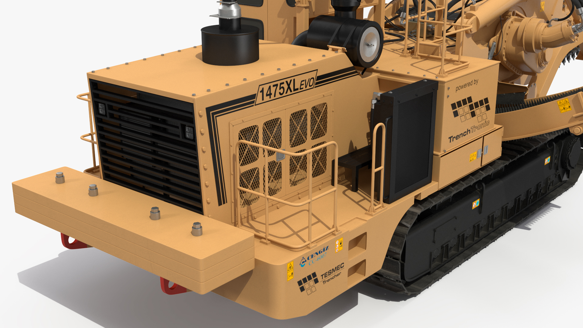 3D Tesmec 1475 XL EVO Trencher New