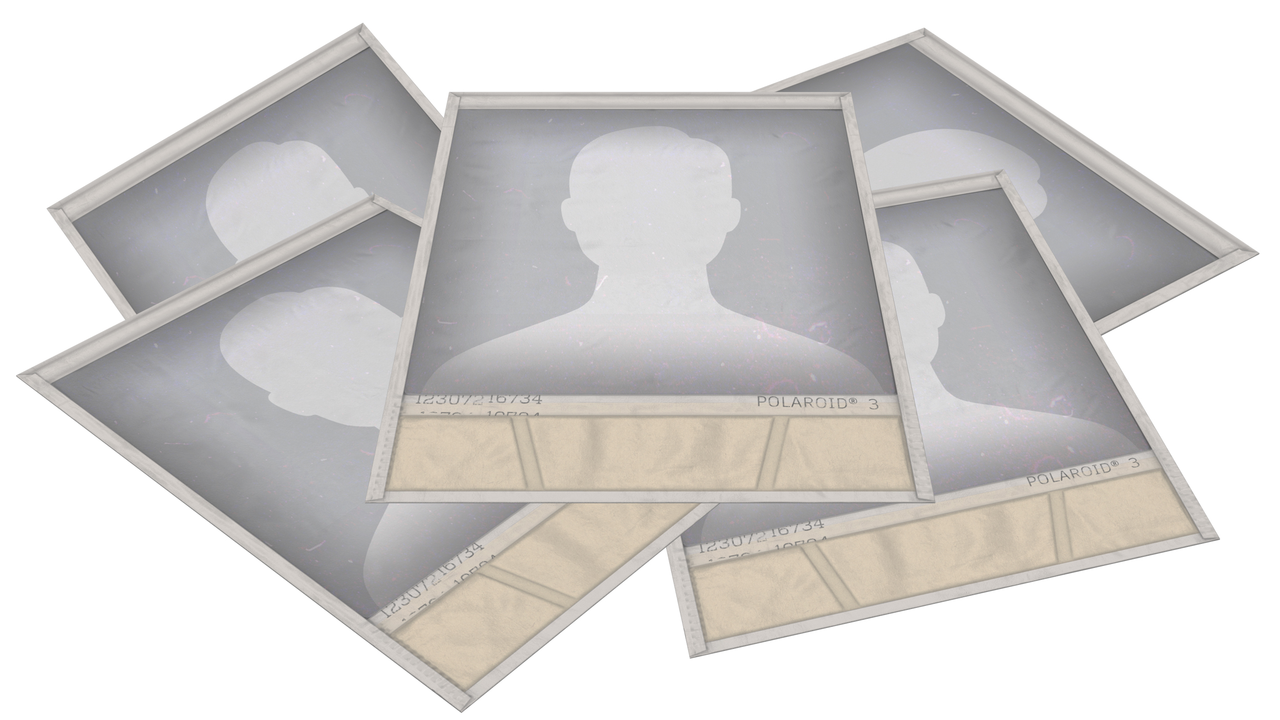Retro Polaroid Instant Photo Frame 3D model