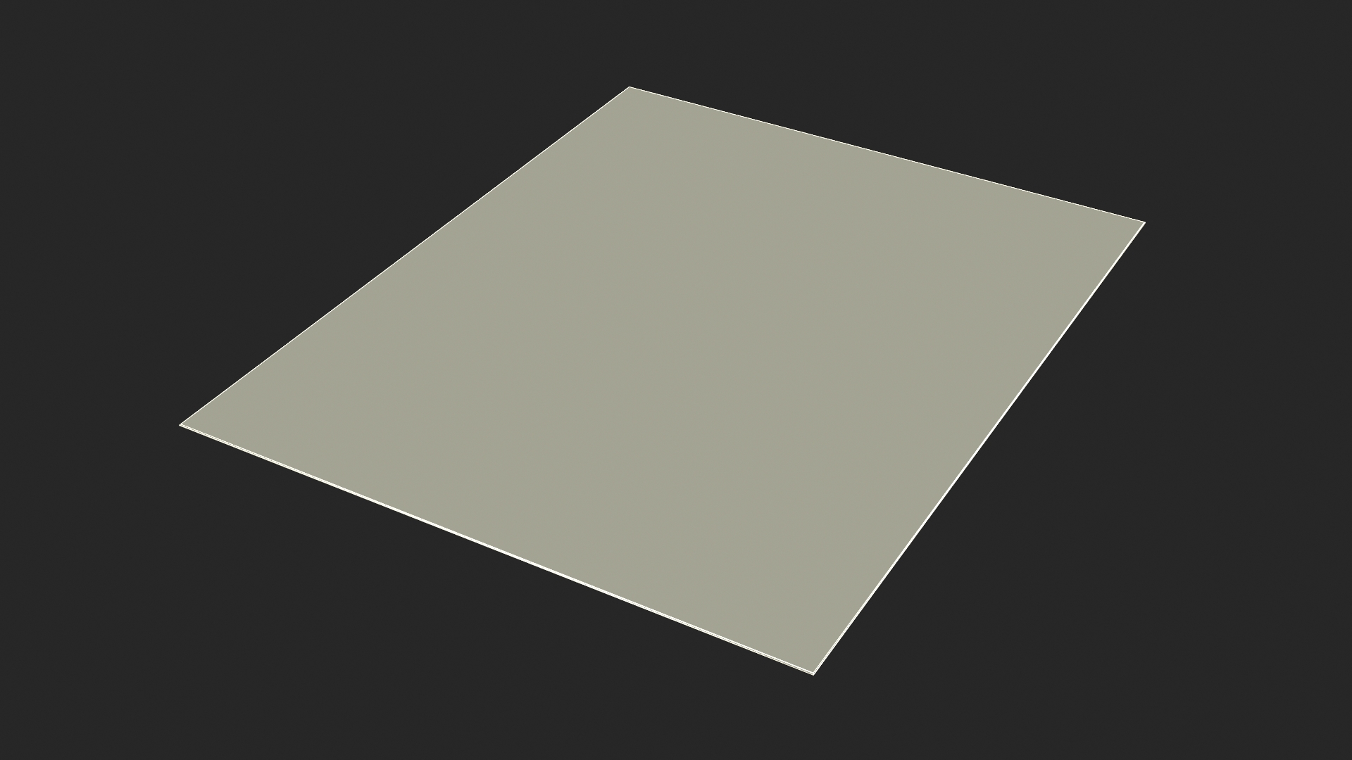 Retro Polaroid Instant Photo Frame 3D model