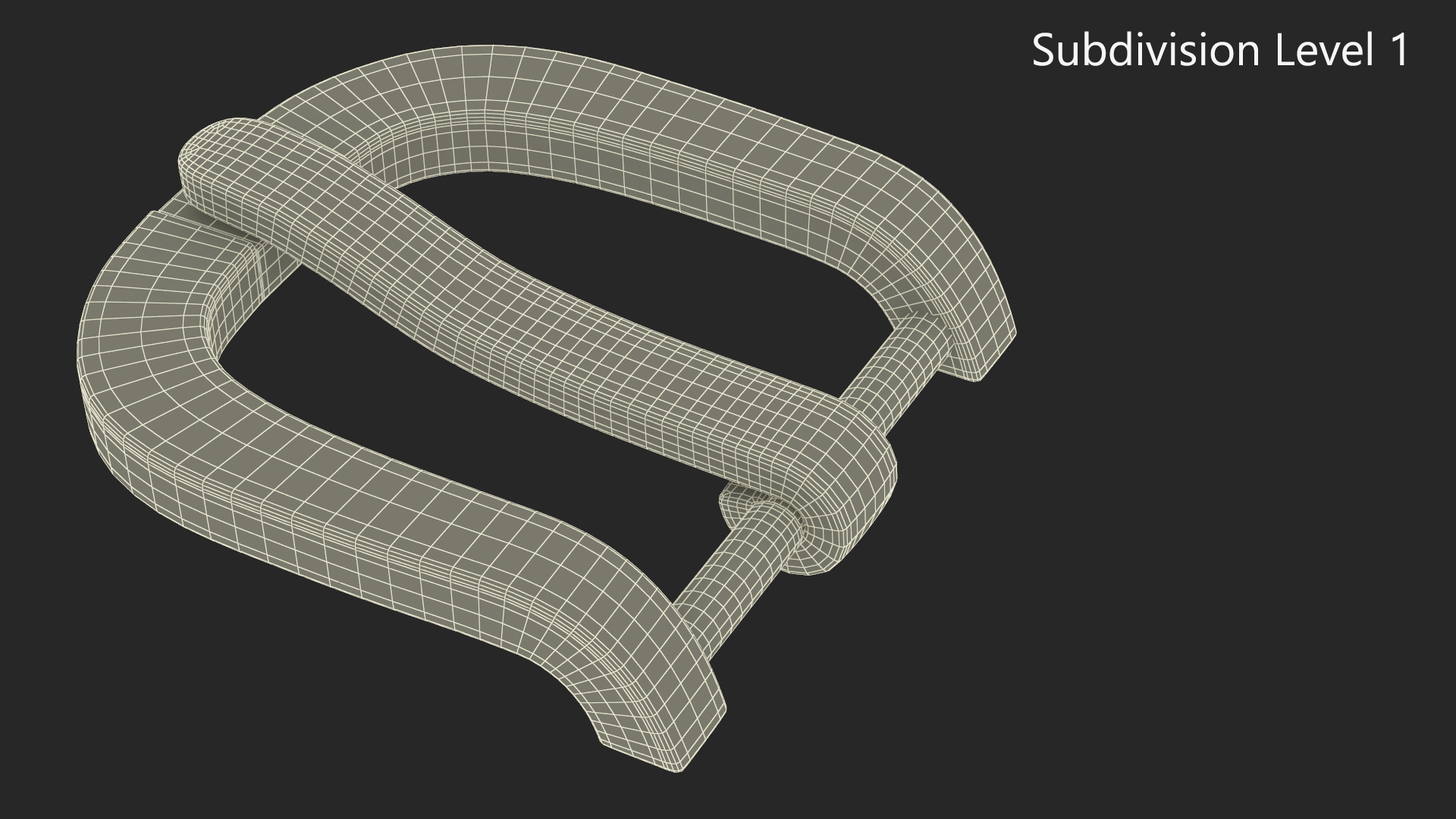 Shoe Belt 3D model