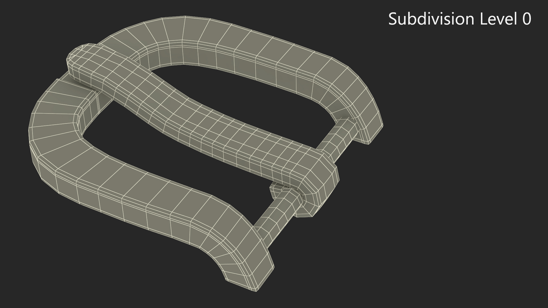 Shoe Belt 3D model