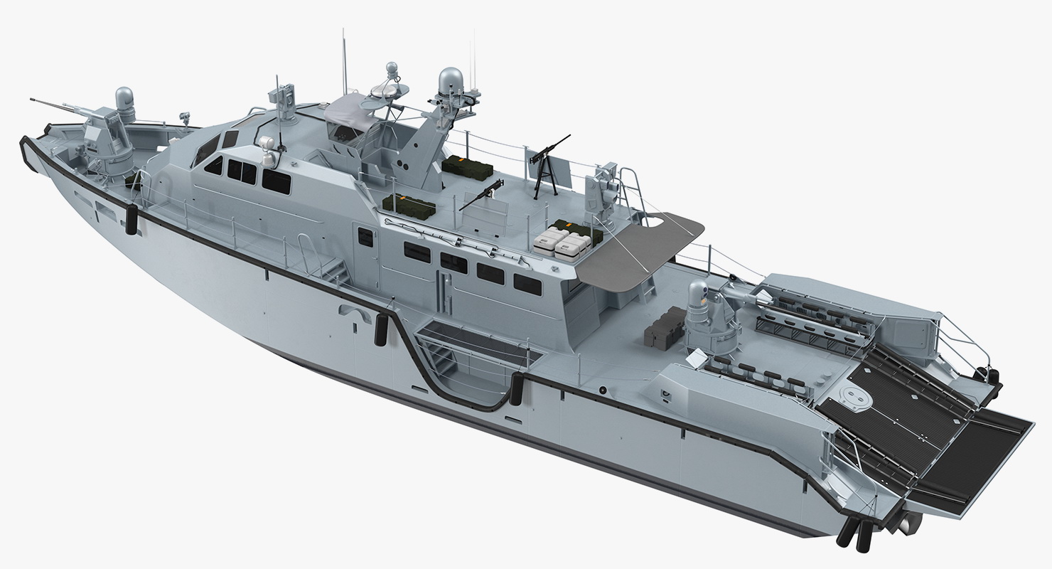 3D model Mark VI Patrol Boat Clean