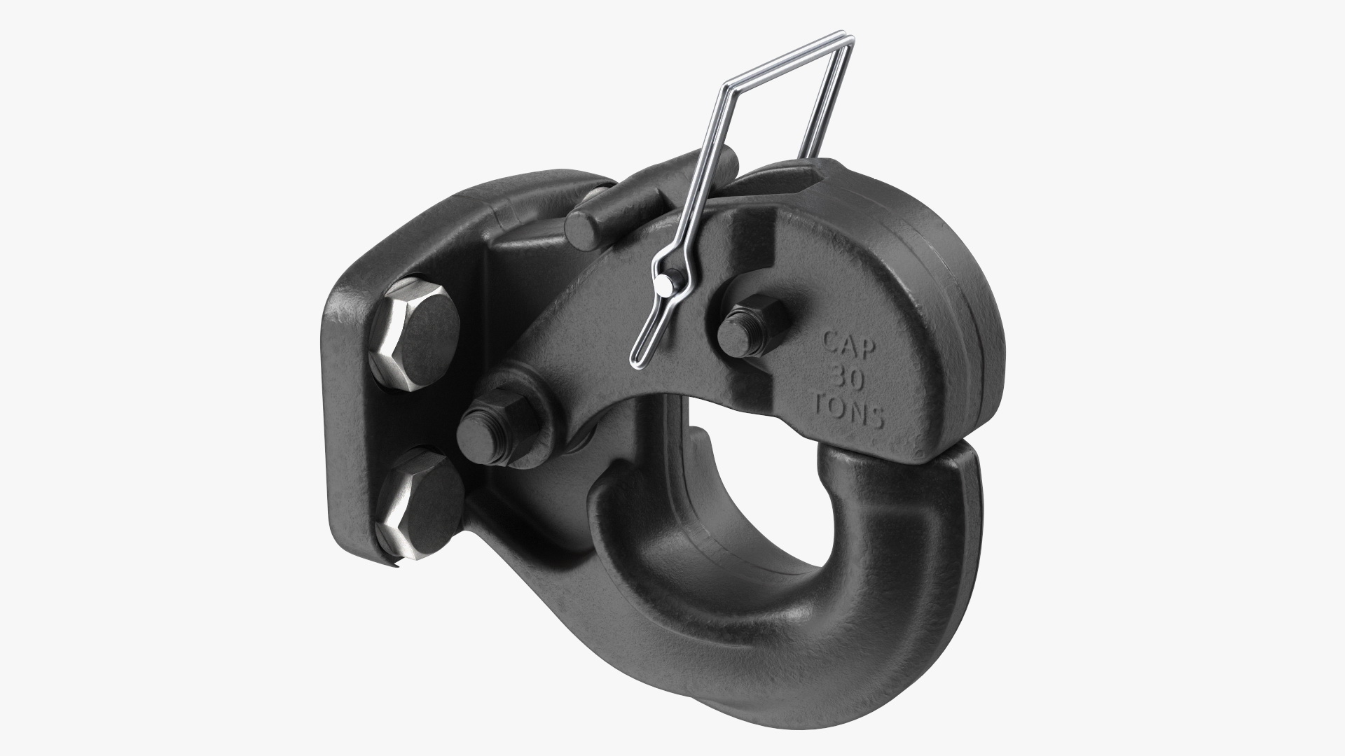 Pintle Hook Hitch 3D