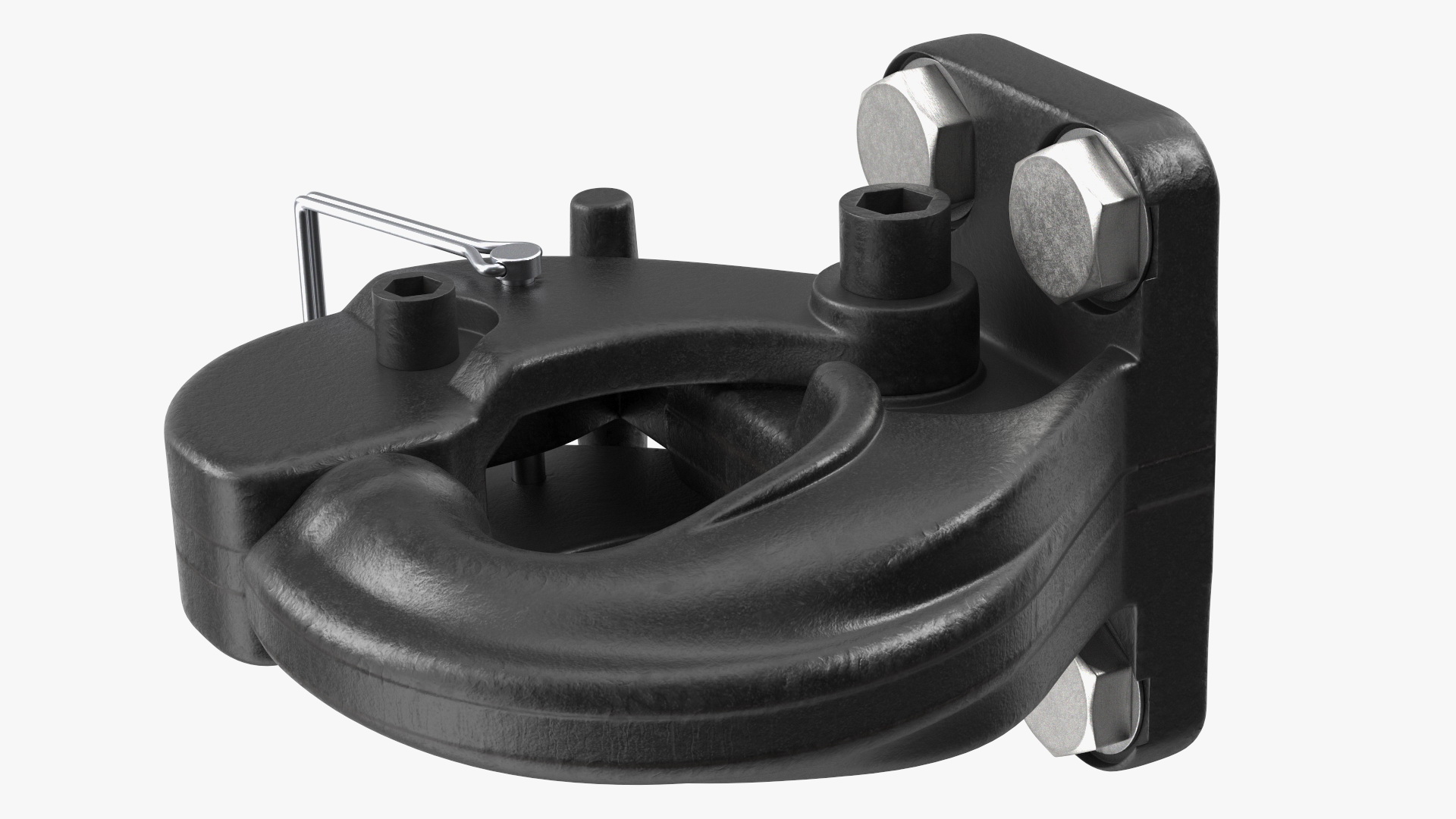 Pintle Hook Hitch 3D