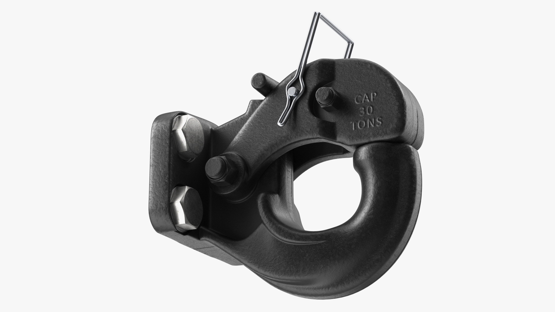 Pintle Hook Hitch 3D