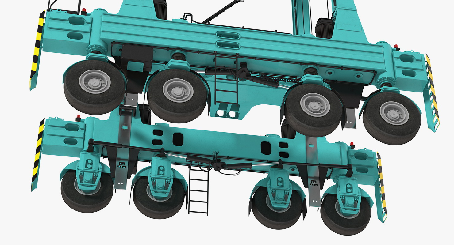 3D Hybrid Straddle Carrier model