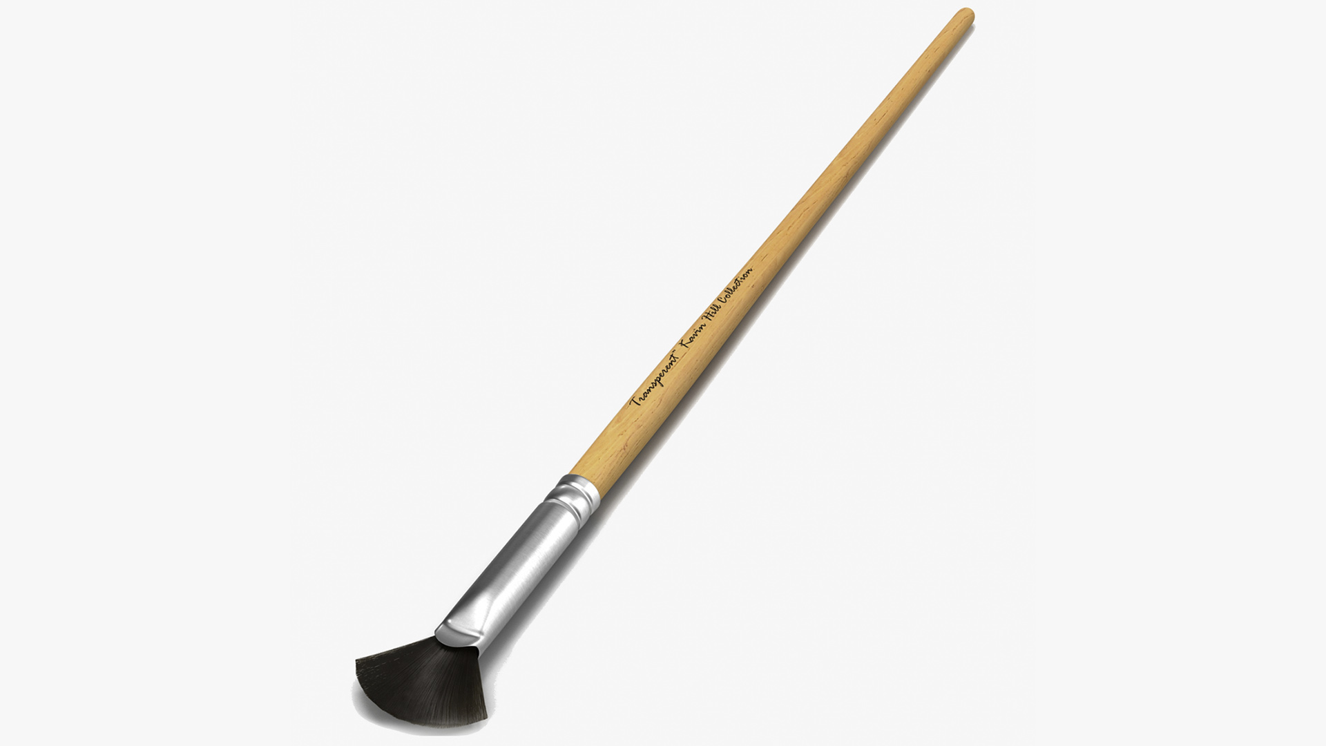 3D Artist Paint Brush Fan with Fur