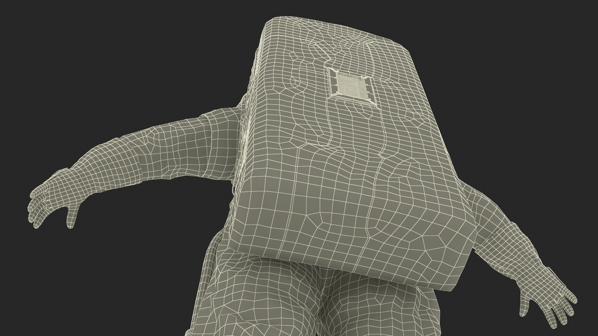 3D Astronaut Wearing Feitian Space Suit
