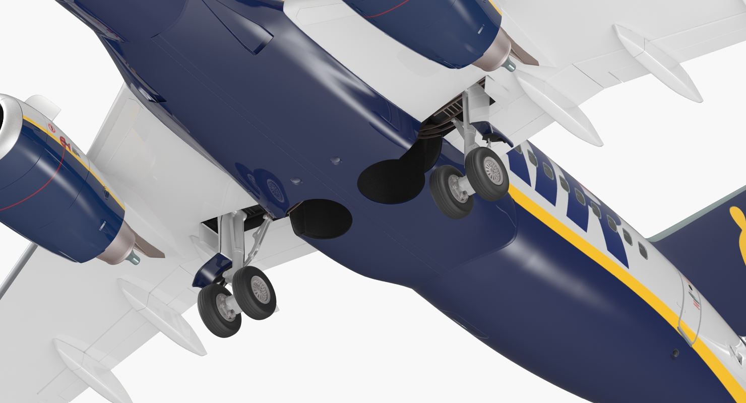 Boeing 737 600 Ryanair 3D
