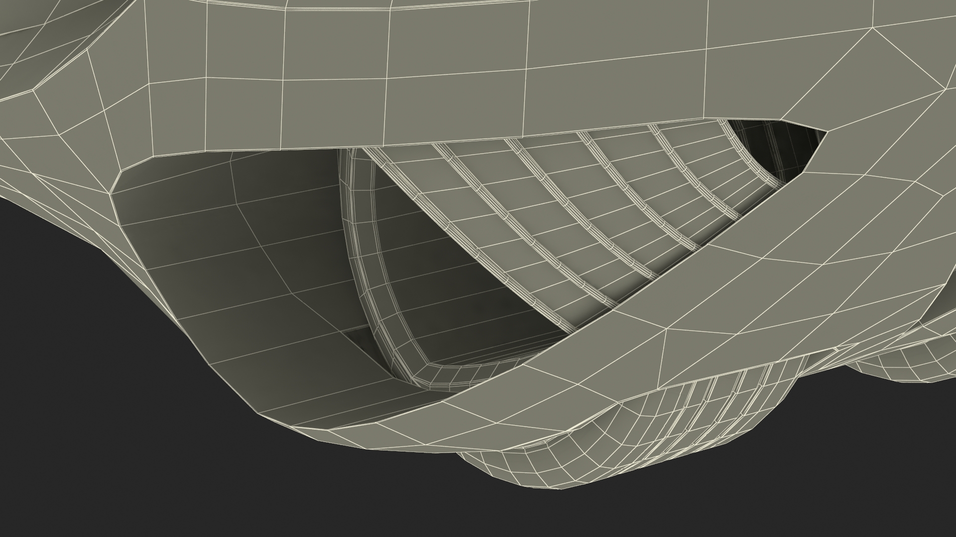 Futuristic Hover Car Taihoo Rigged 3D model