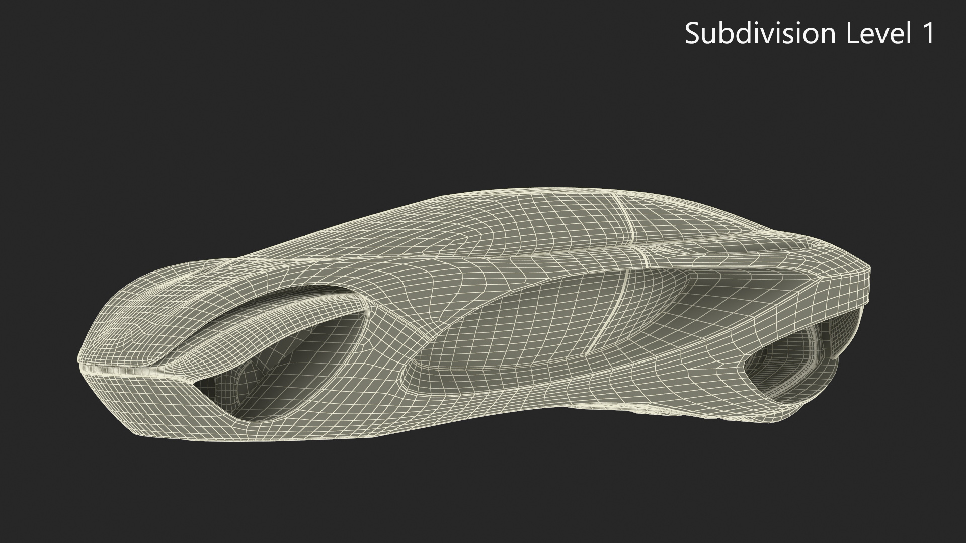 Futuristic Hover Car Taihoo Rigged 3D model