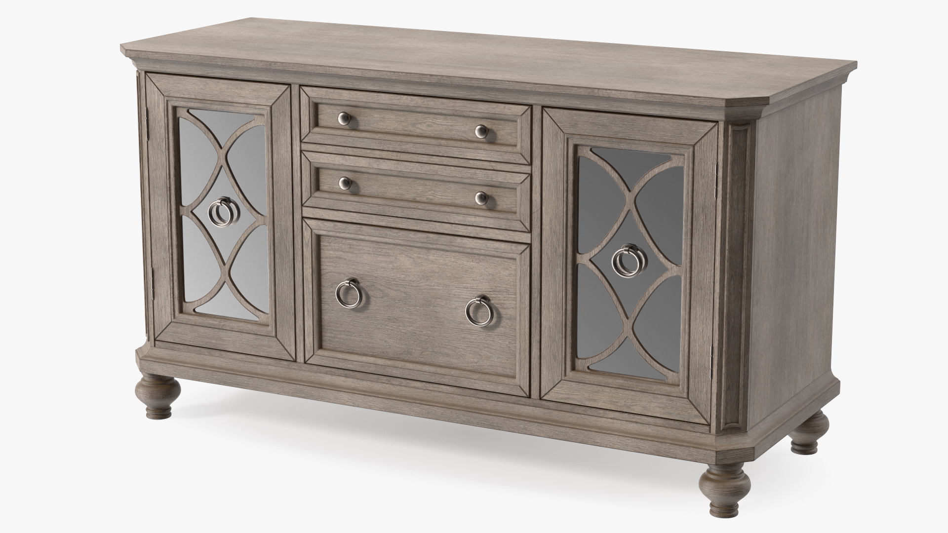 3D Sideboard Cottage Style model