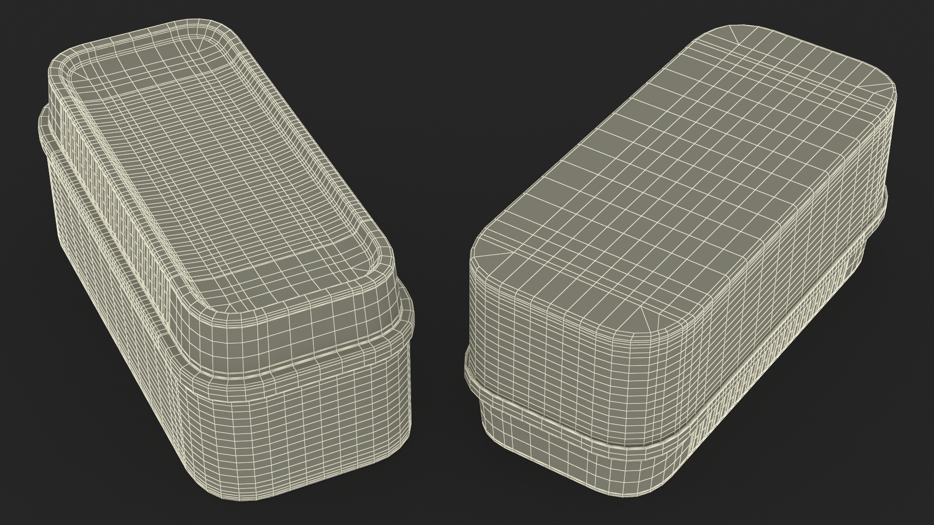 Shoe Shine Sponge Silver 3D model