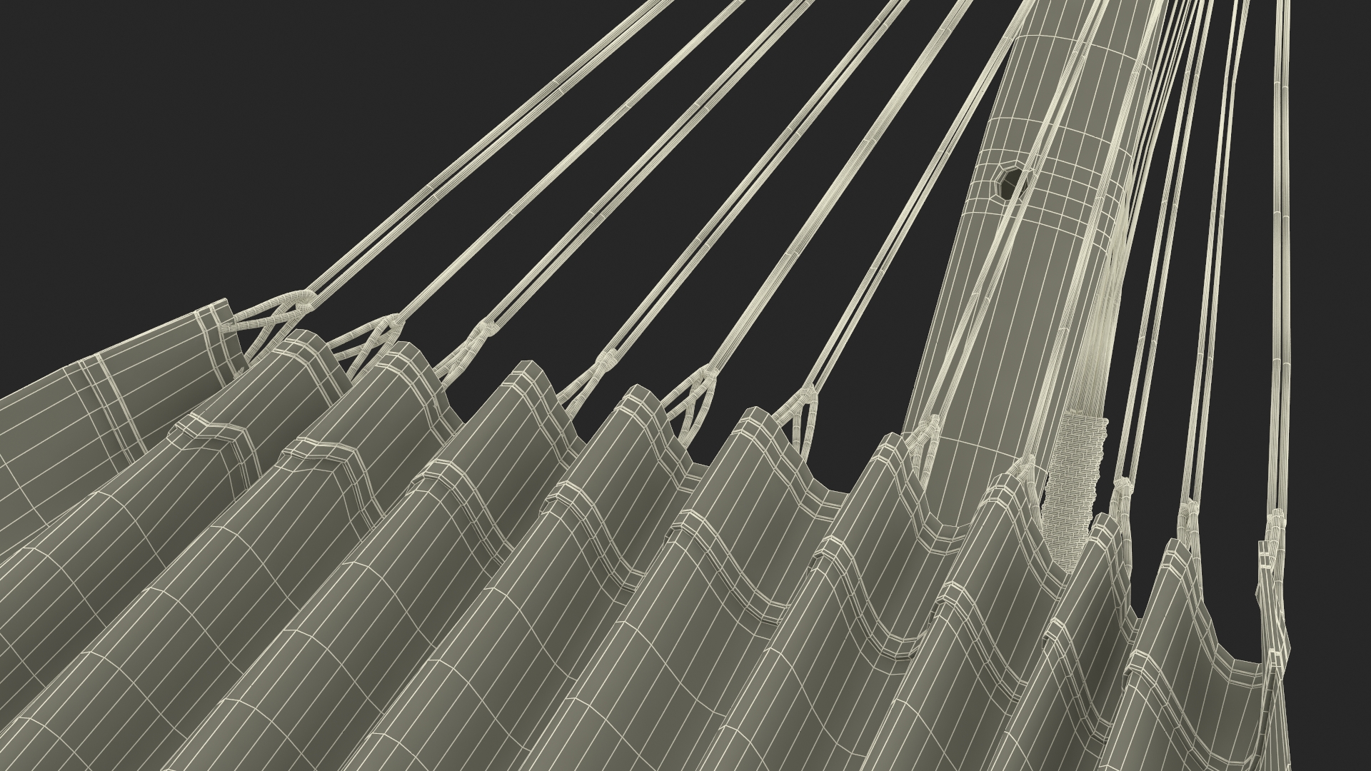 3D model Base of Hammock
