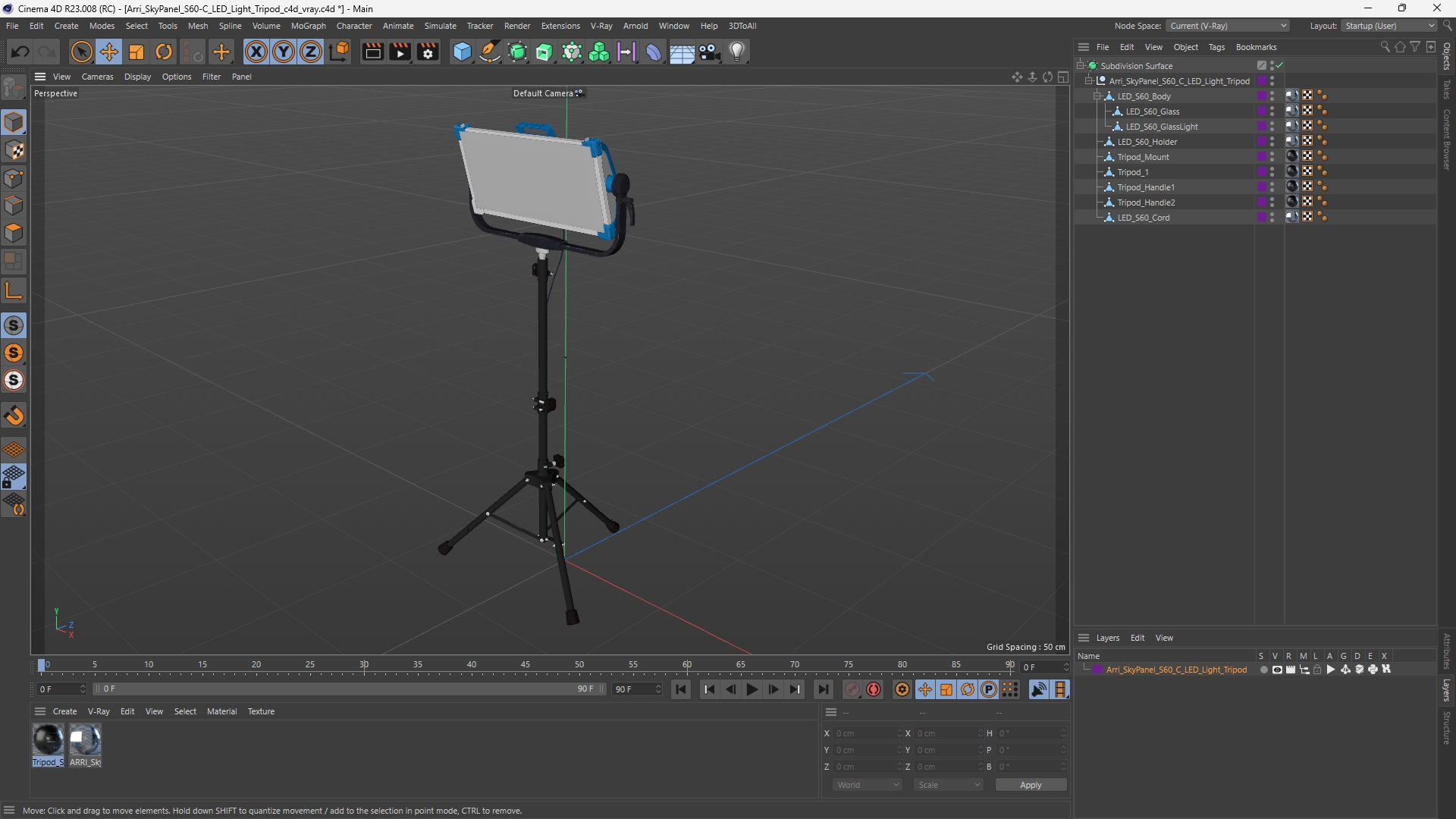 Arri SkyPanel S60-C LED Light Tripod - view 12