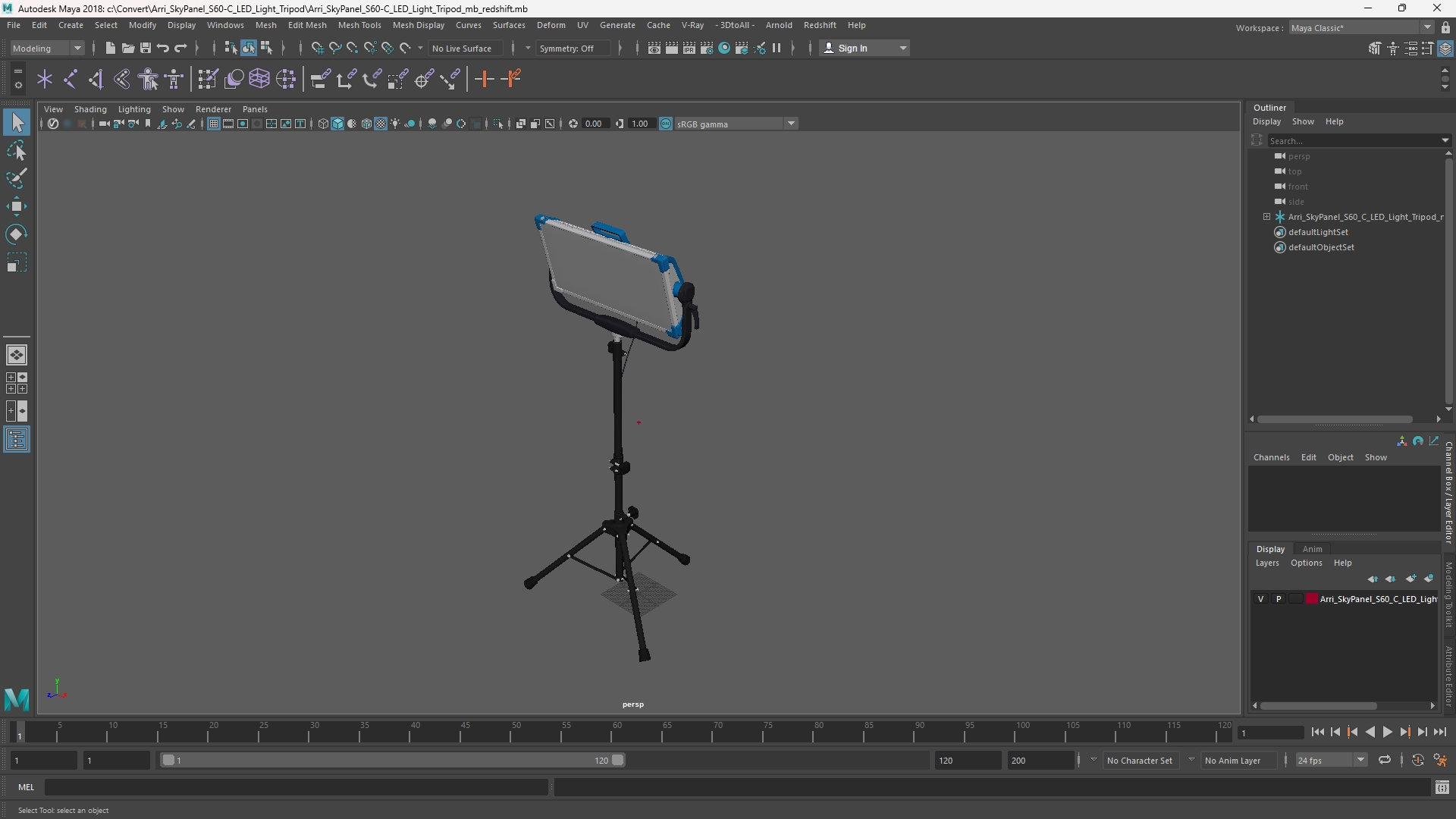 Arri SkyPanel S60-C LED Light Tripod - view 11