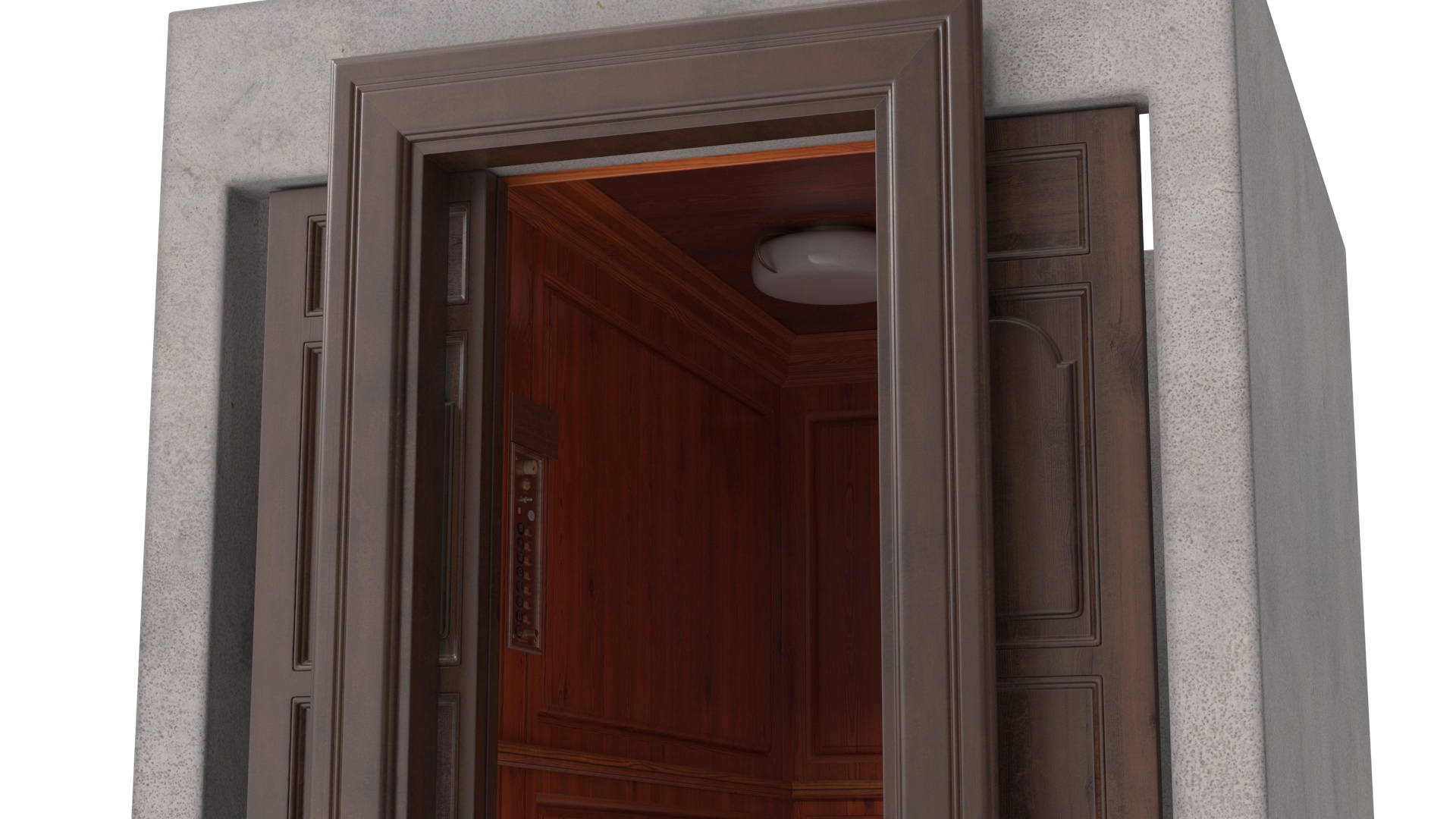 3D Vintage Elevator
