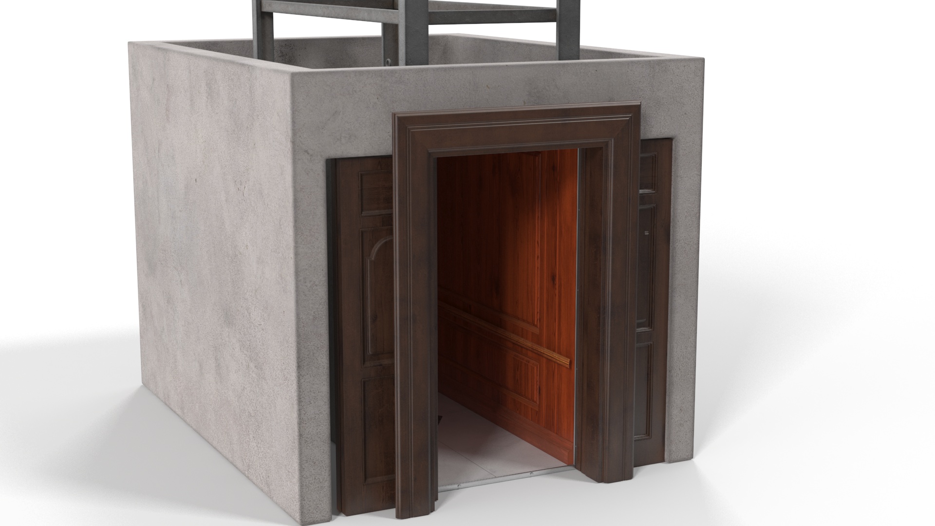 3D Vintage Elevator