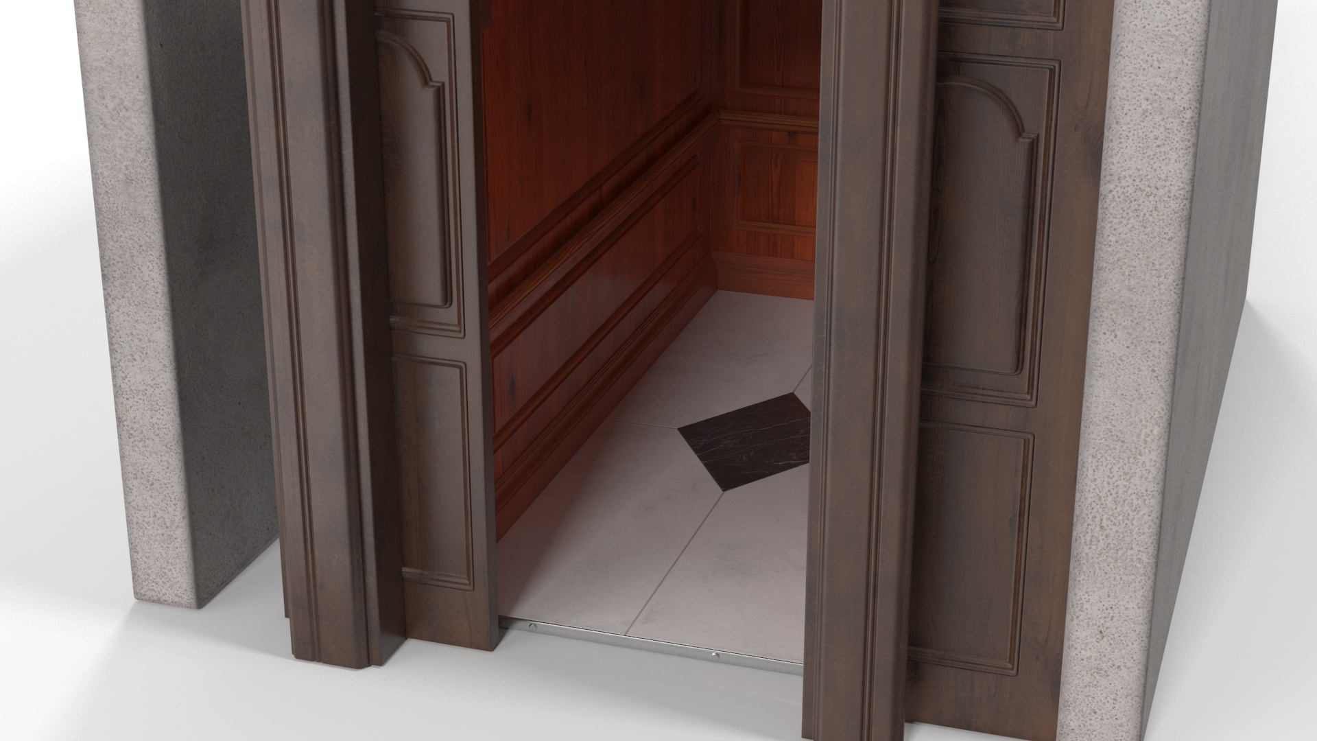 3D Vintage Elevator